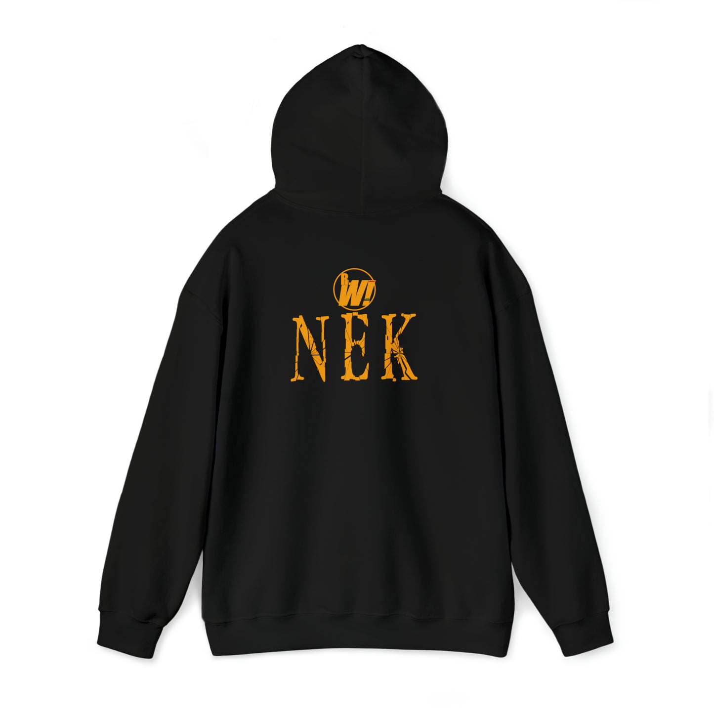NEK Python Wrestling, Gold Logo, Unisex Gildan Hoodie