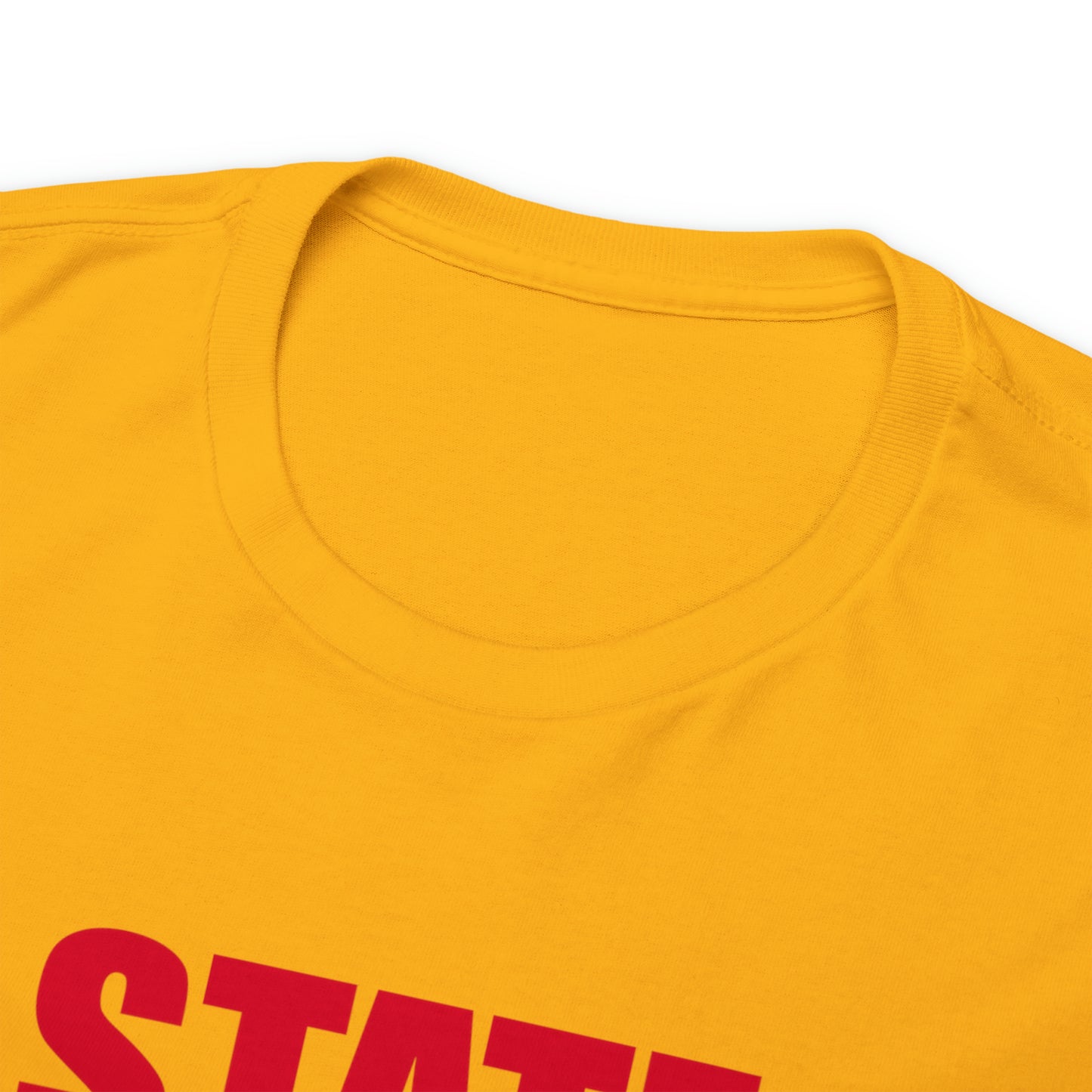Ohio State Bound, Red Logo, Unisex Heavy Cotton Tee