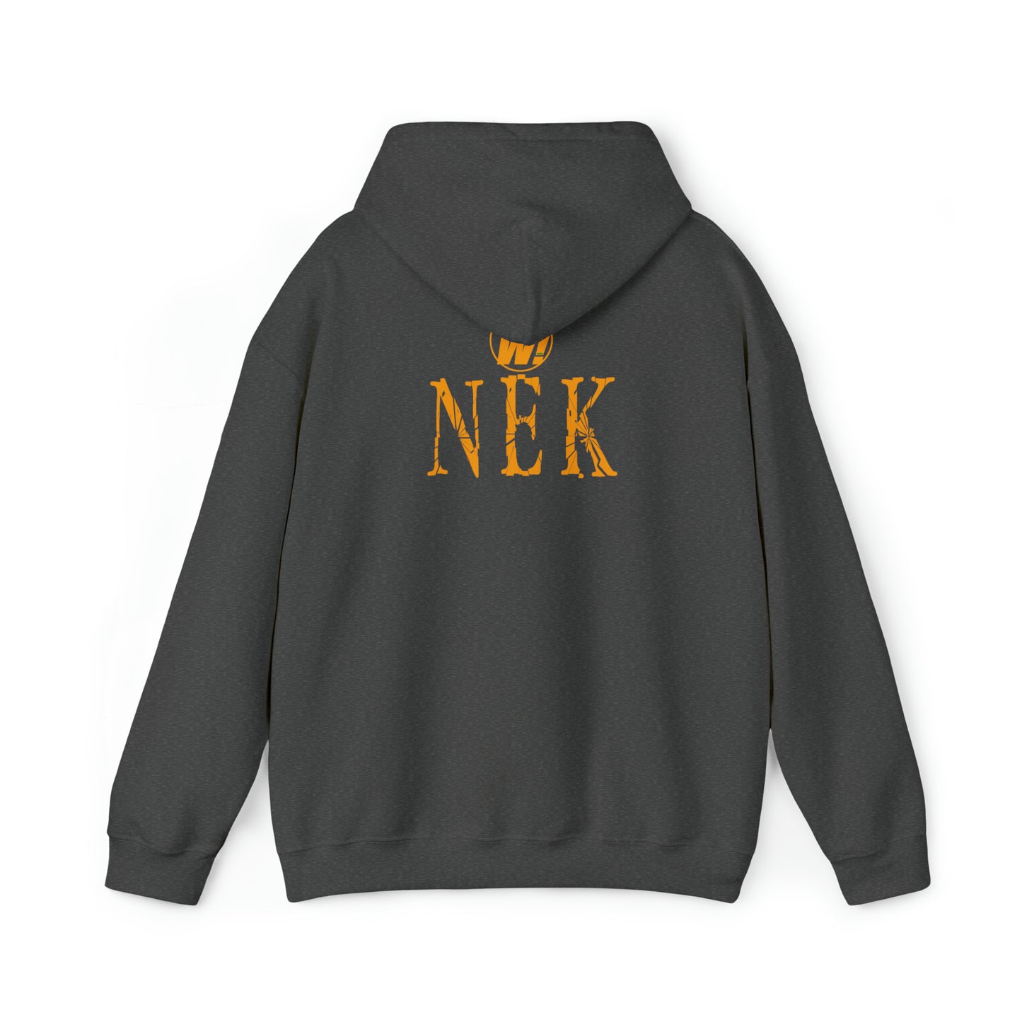 NEK Python Wrestling, Gold Logo, Unisex Gildan Hoodie
