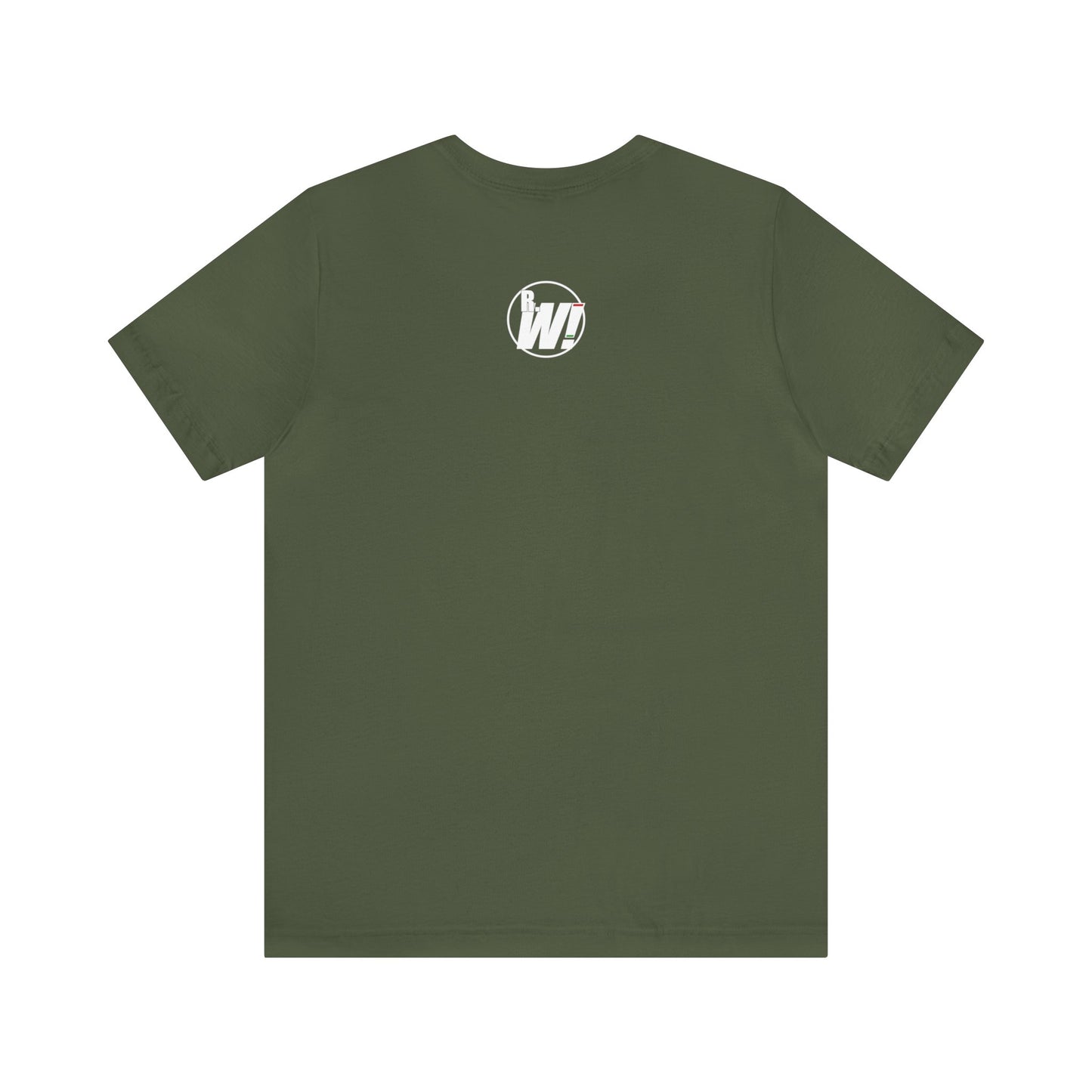 New Jersey State Bound, Gold Print, Bella+Canvas 3001, Unisex Jersey Short Sleeve Tee