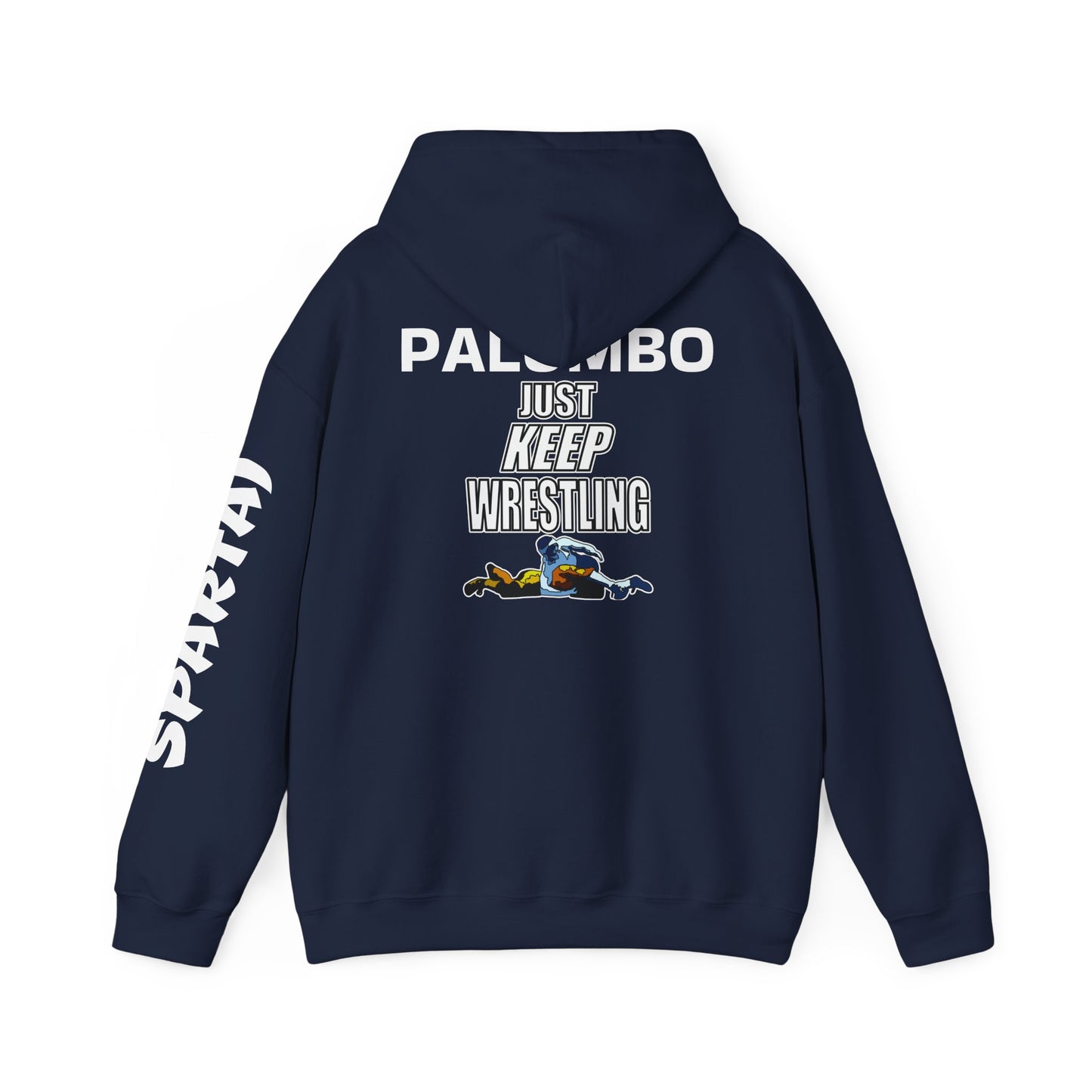 Just Keep Wrestling Hoodie: Ready to Wrestle Sweatshirt, Sportswear for Wrestlers, Gift for Coaches, Competitive Sports Apparel, Gym & Training Gear