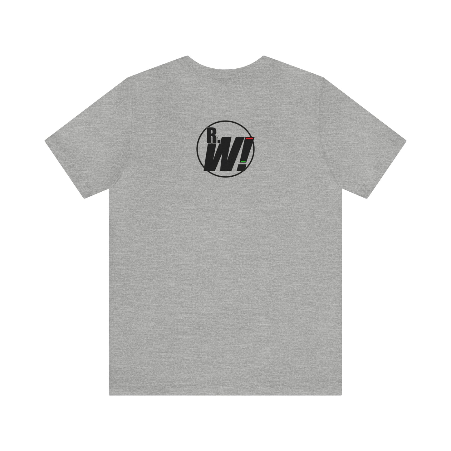 Ready. Wrestle! Green/Gold Logo, Unisex Heavy Cotton Tee, Bella+Canvas