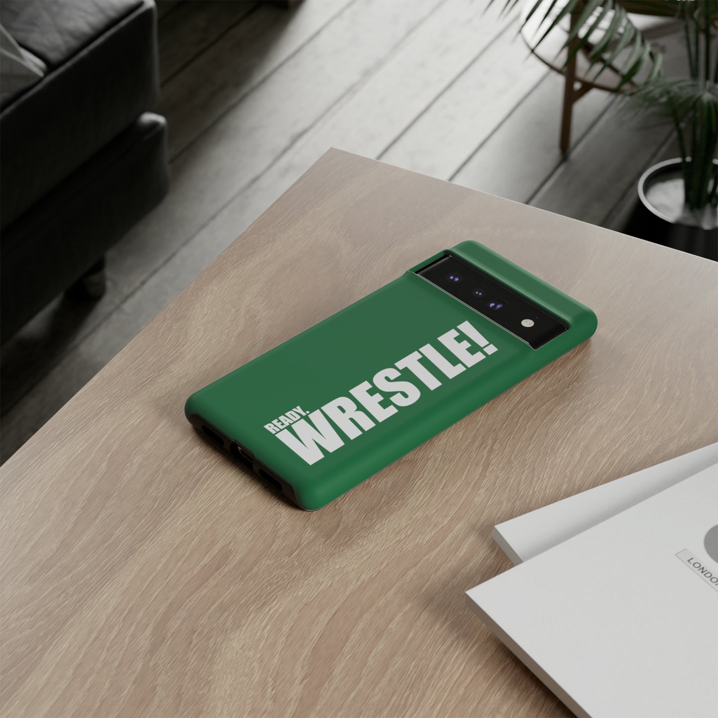 White/Green Tough Cases