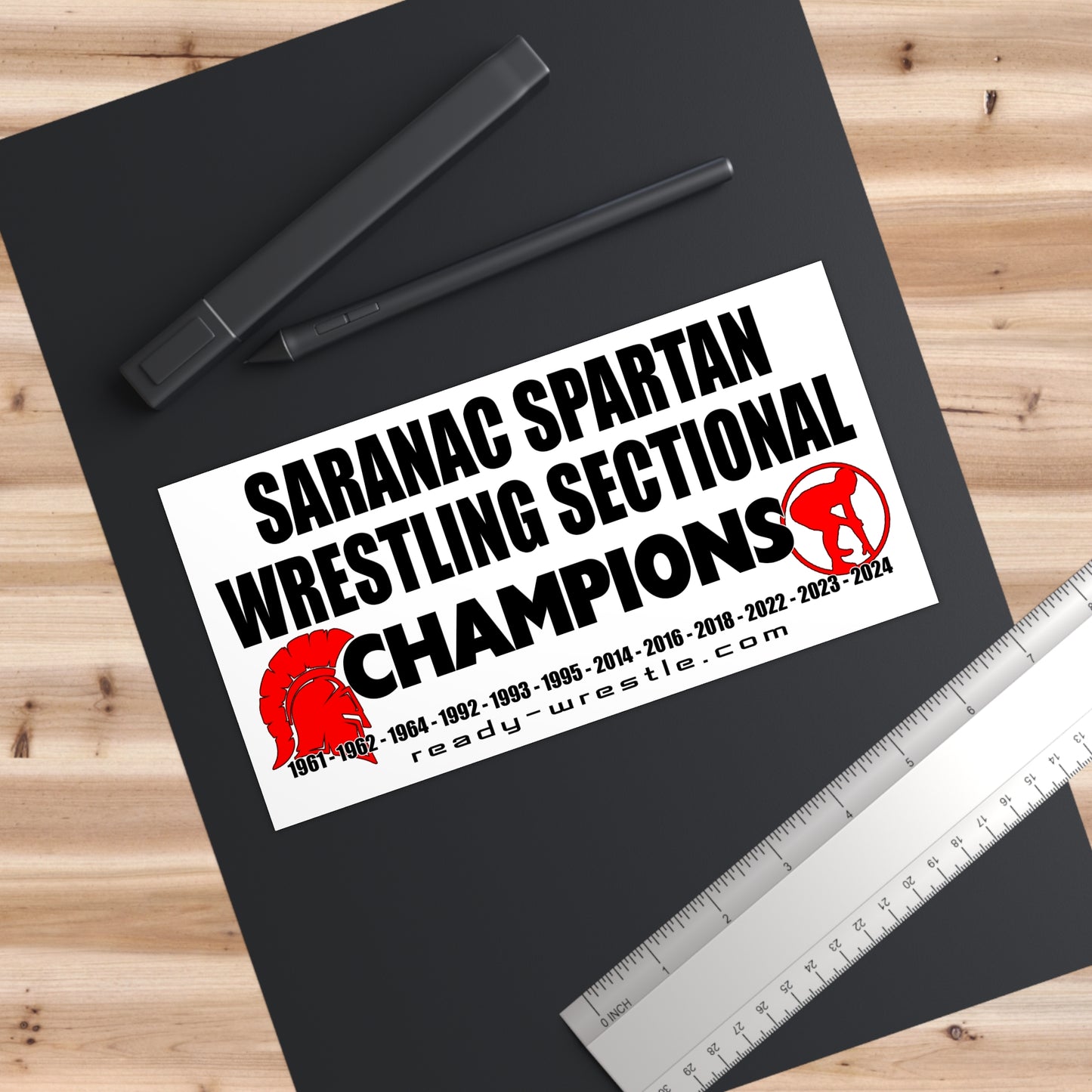 Spartan Sectional Champs Bumper Stickers