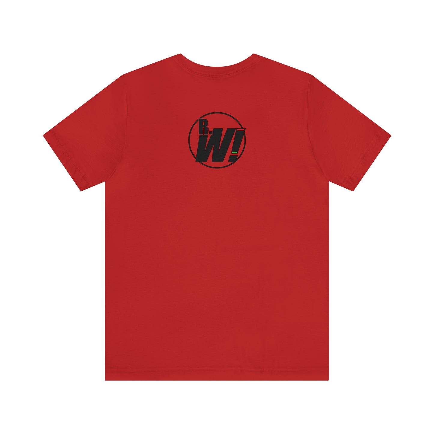 Ready. Wrestle! Navy Logo w/Red Silhouettes, Unisex Heavy Cotton Tee Bella+Canvas