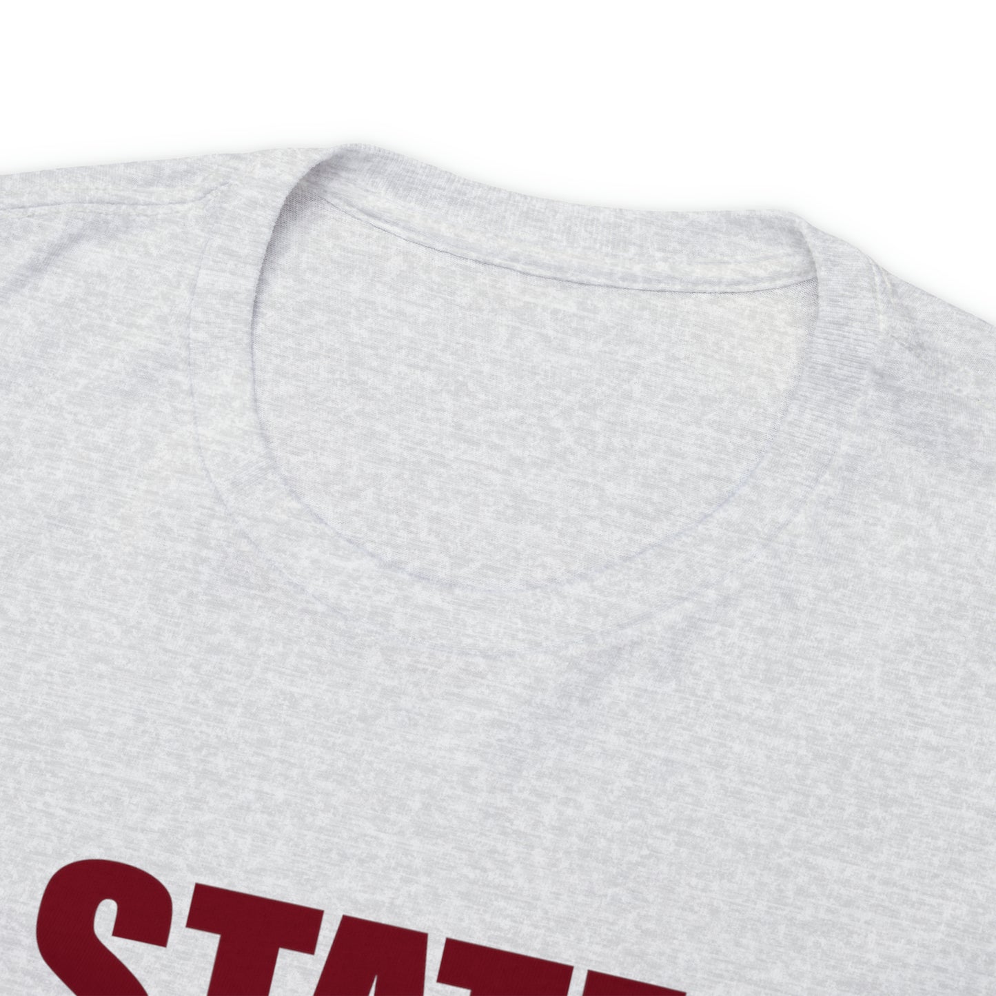Minnetsota State Bound, Maroon Logo, Unisex Heavy Cotton Tee