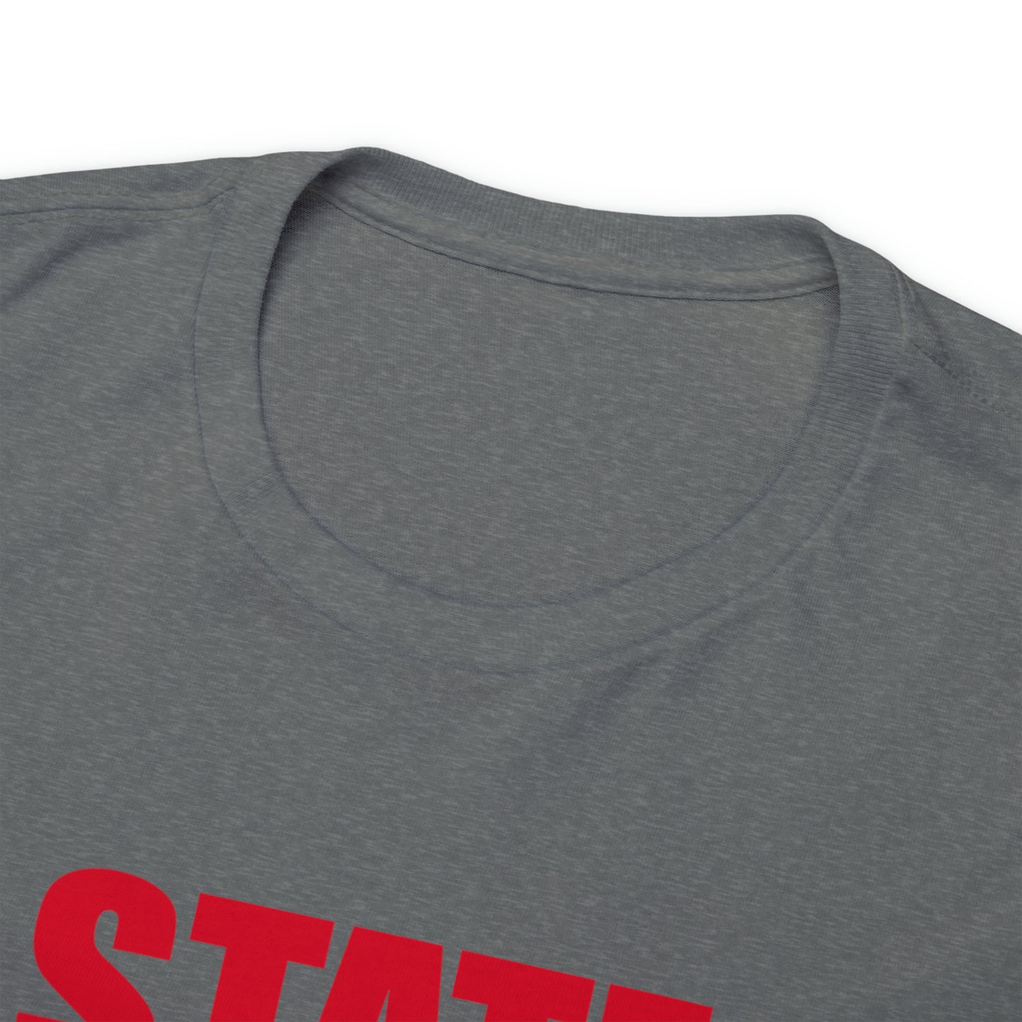 Ohio State Bound, Red Logo, Unisex Heavy Cotton Tee