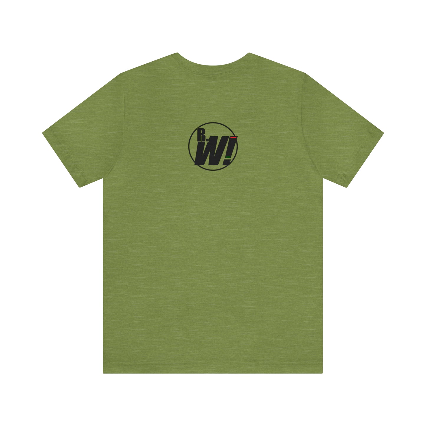 Ready. Wrestle! Black Logo w/Yellow Silhouettes, Unisex Heavy Cotton Tee Bella+Canvas