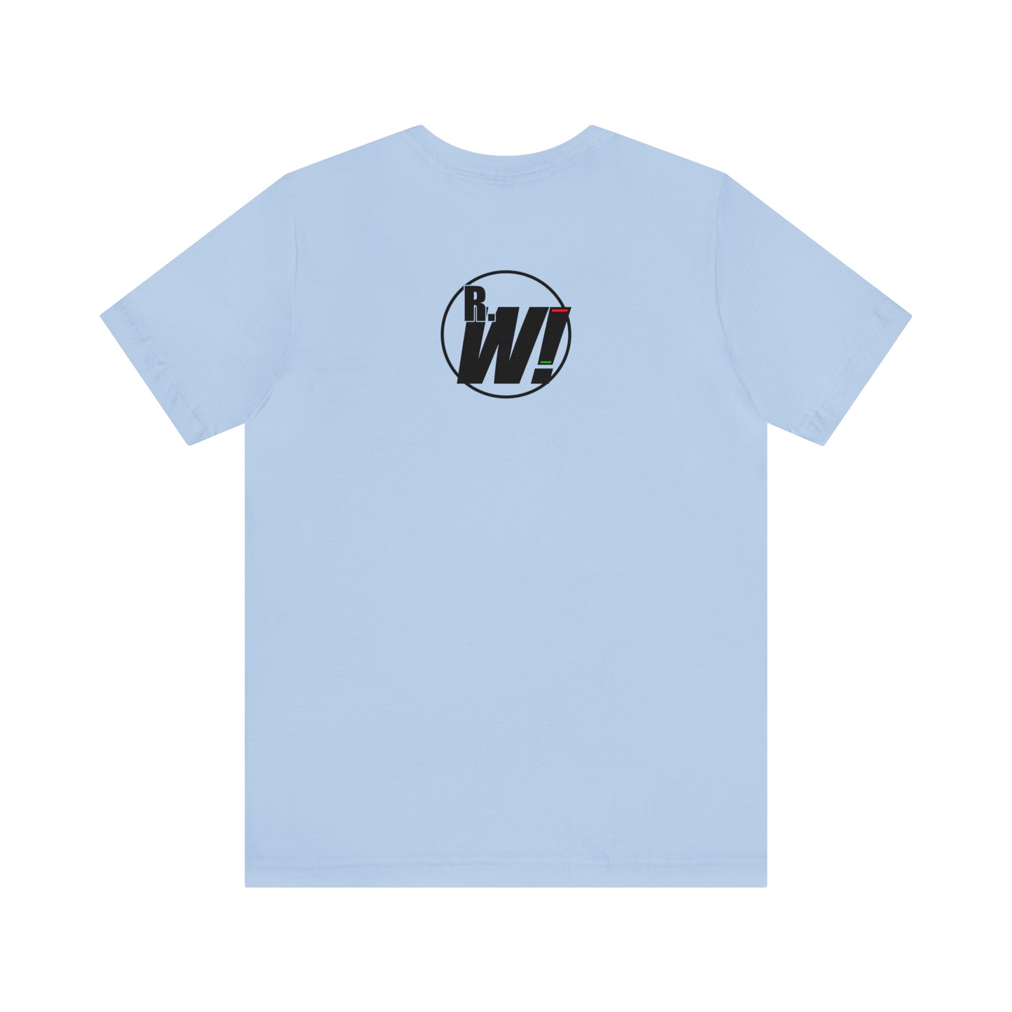 Ready. Wrestle! Green/Gold Logo, Unisex Heavy Cotton Tee, Bella+Canvas