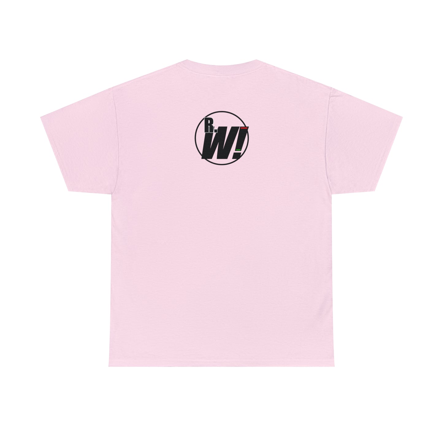 Ready. Wrestle! Black Logo w/Red Silhouettes, Unisex Heavy Cotton Tee