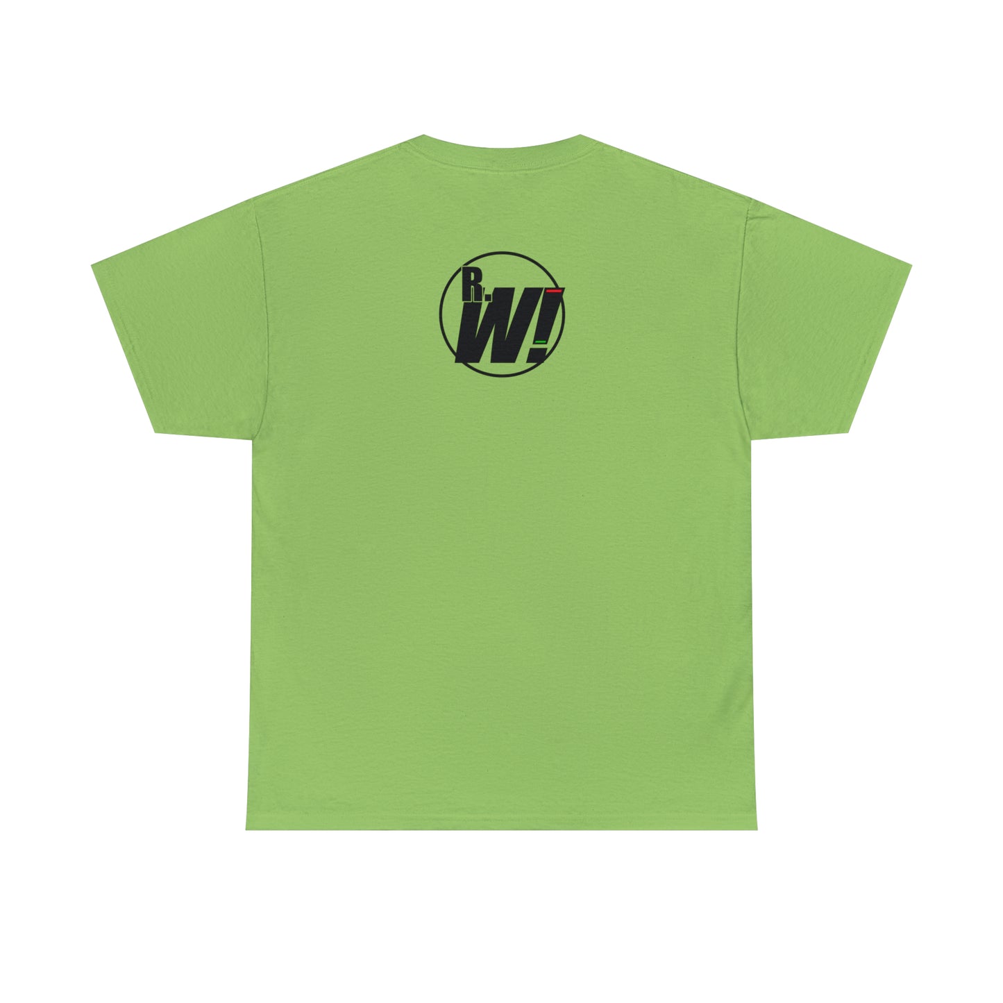 Ready. Wrestle! Black Logo w/Yellow Silhouettes, Unisex Heavy Cotton Tee