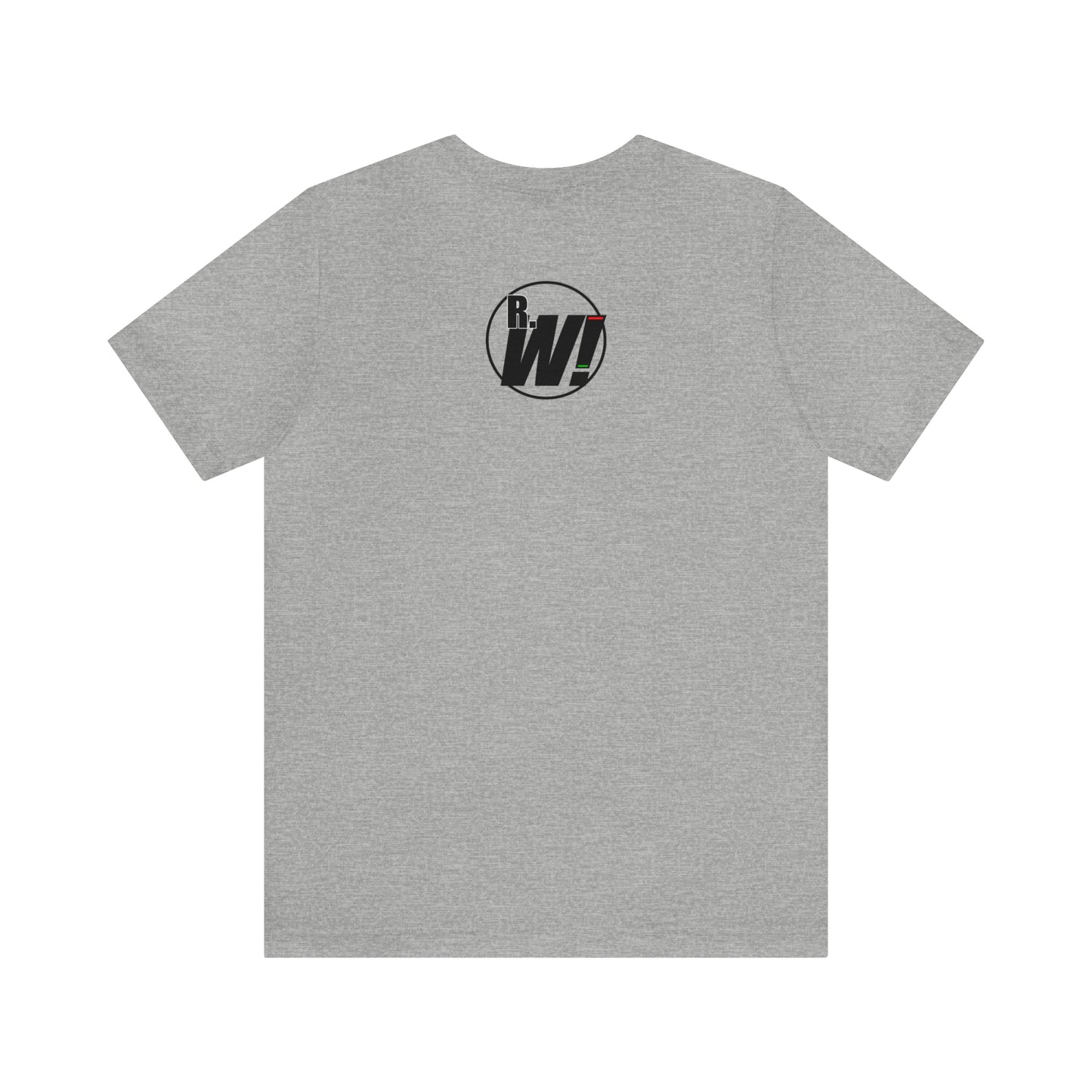 Ready. Wrestle! Black Logo w/Red Silhouettes, Unisex Heavy Cotton Tee Bella+Canvas