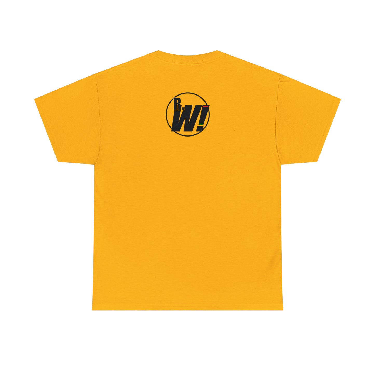 Ready. Wrestle! Navy Logo w/Red Silhouettes, Unisex Heavy Cotton Tee