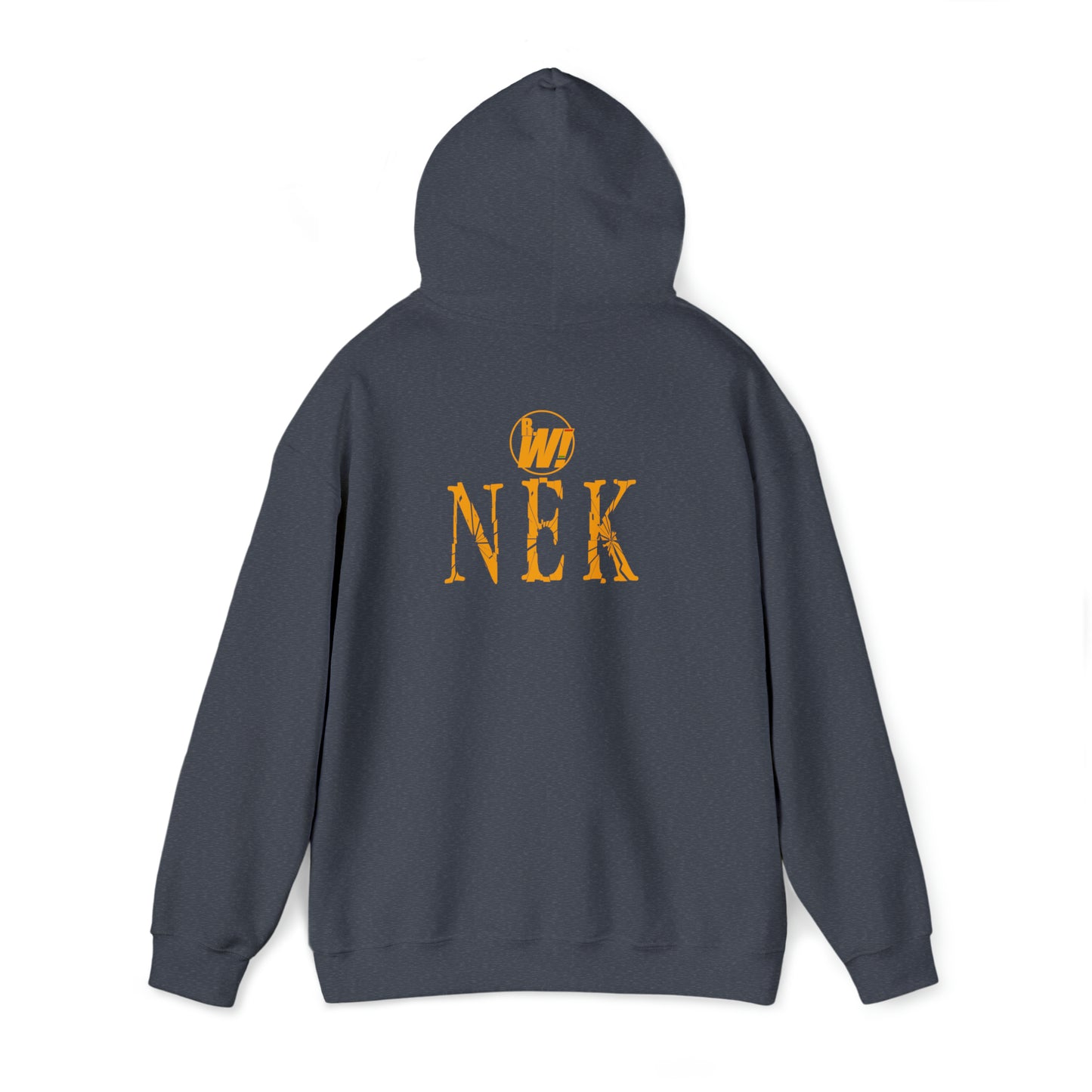 NEK Python Wrestling, Gold Logo, Unisex Gildan Hoodie