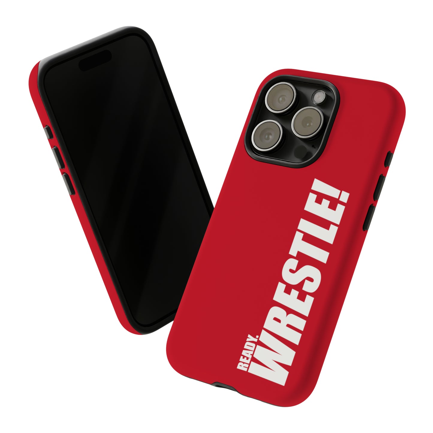 White/Red Tough Cases