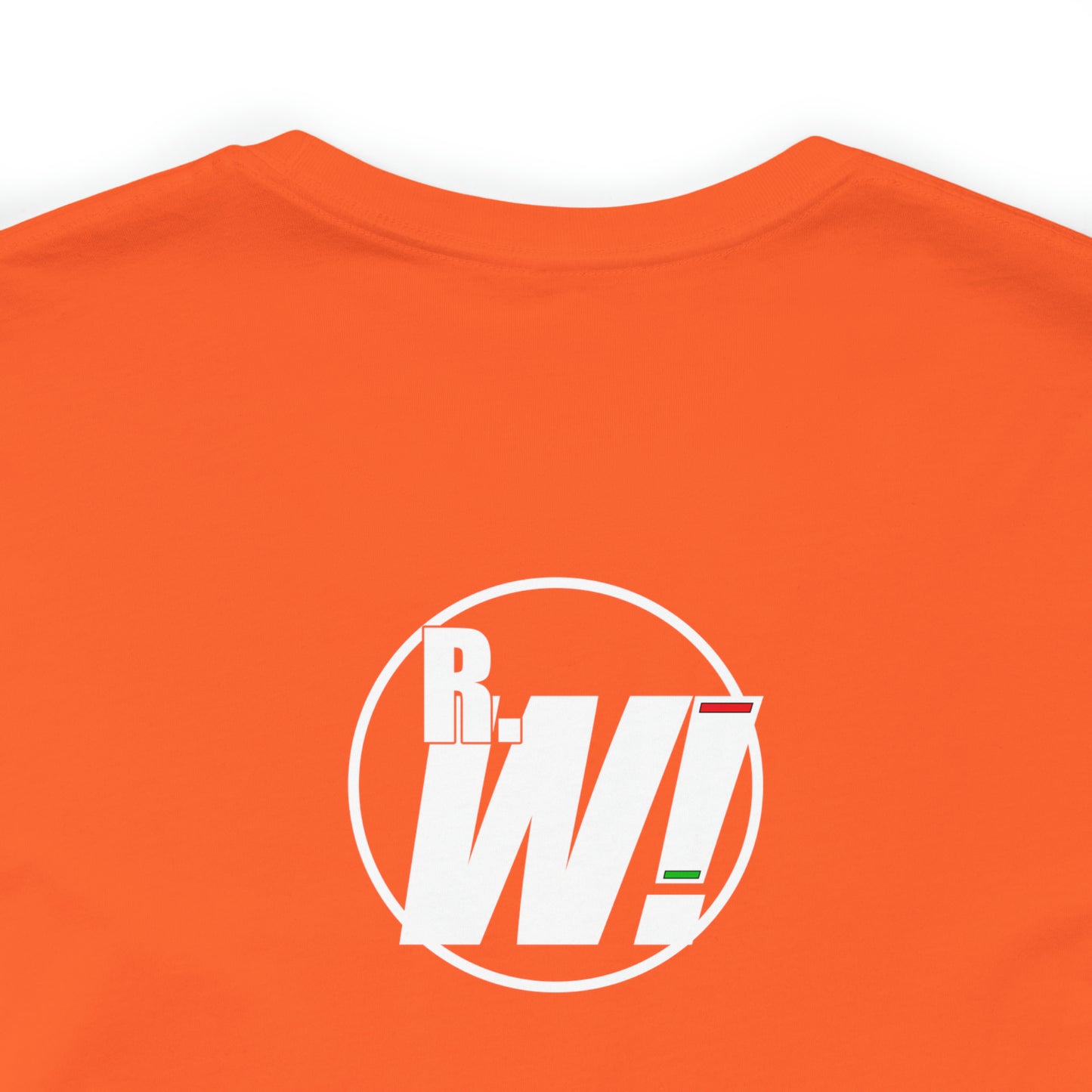 Ready. Wrestle! Gold Logo with Green, Unisex Jersey Short Sleeve Tee