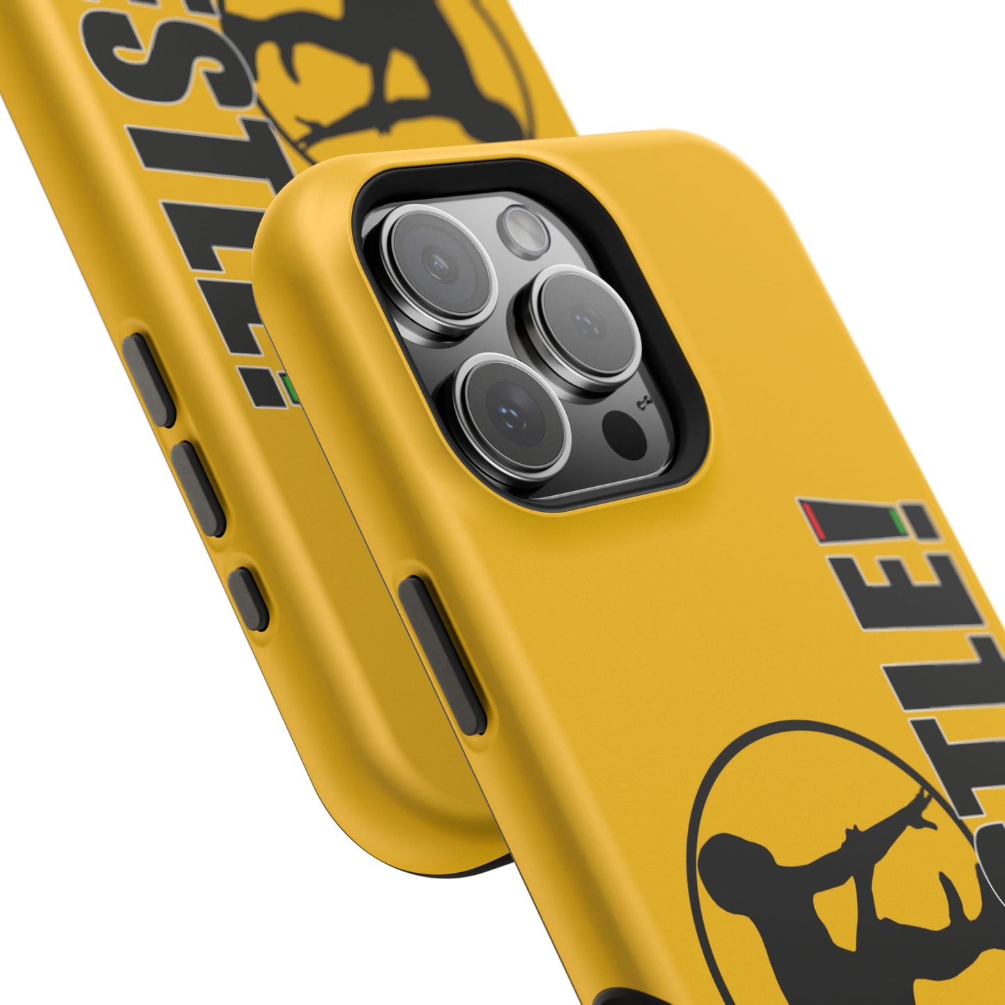 Ready. Wrestle! Yellow iPhone Magnetic Impact-Resistant Case