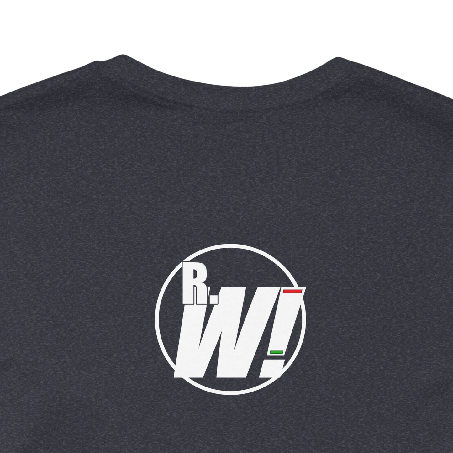 Ready. Wrestle! Gold Logo with Green, Unisex Jersey Short Sleeve Tee