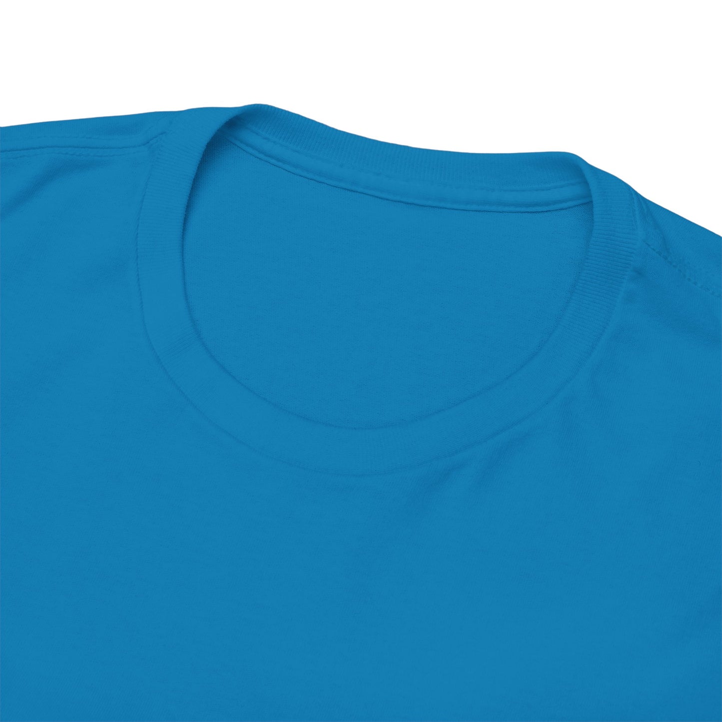 Ready. Wrestle! White Logo w/Blue Silhouettes, Unisex Heavy Cotton Tee