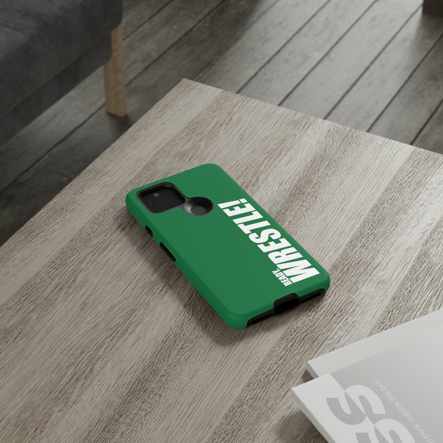 White/Green Tough Cases