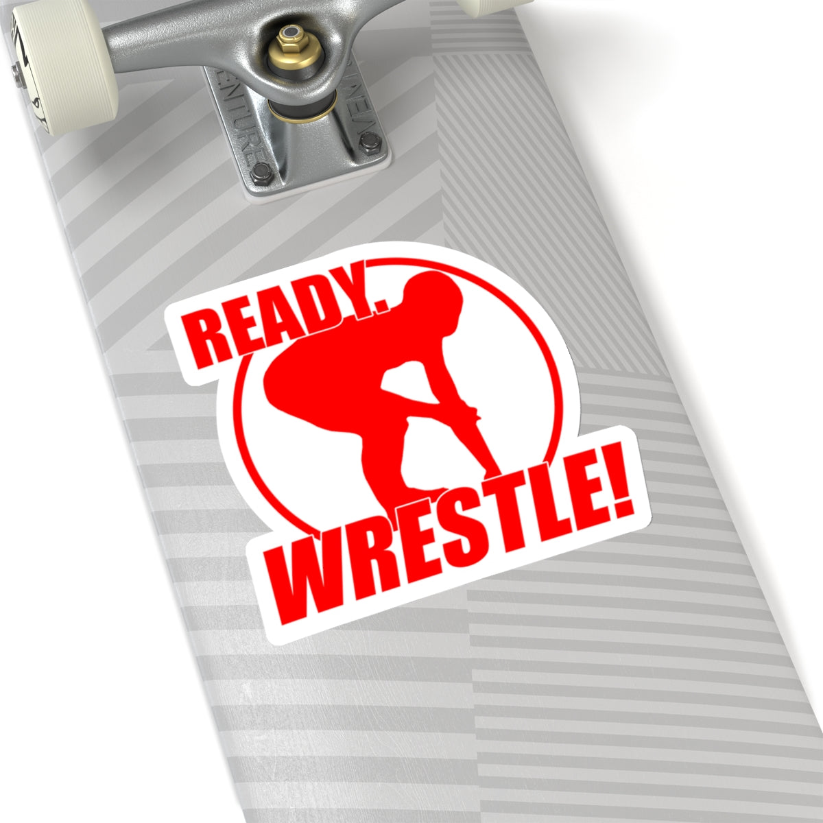 Ready Wrestle Logo Kiss-Cut Stickers