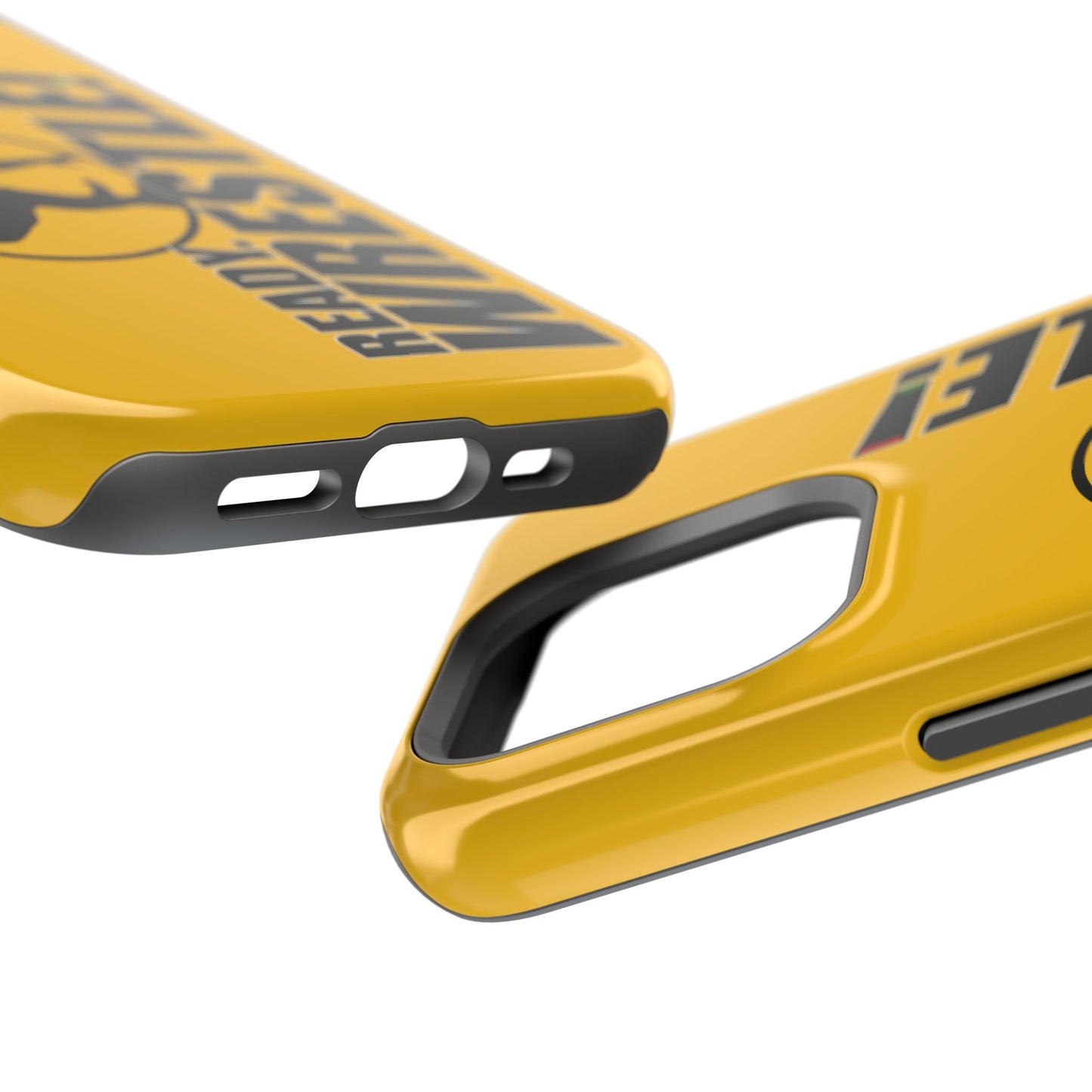 Ready. Wrestle! Yellow iPhone Magnetic Impact-Resistant Case