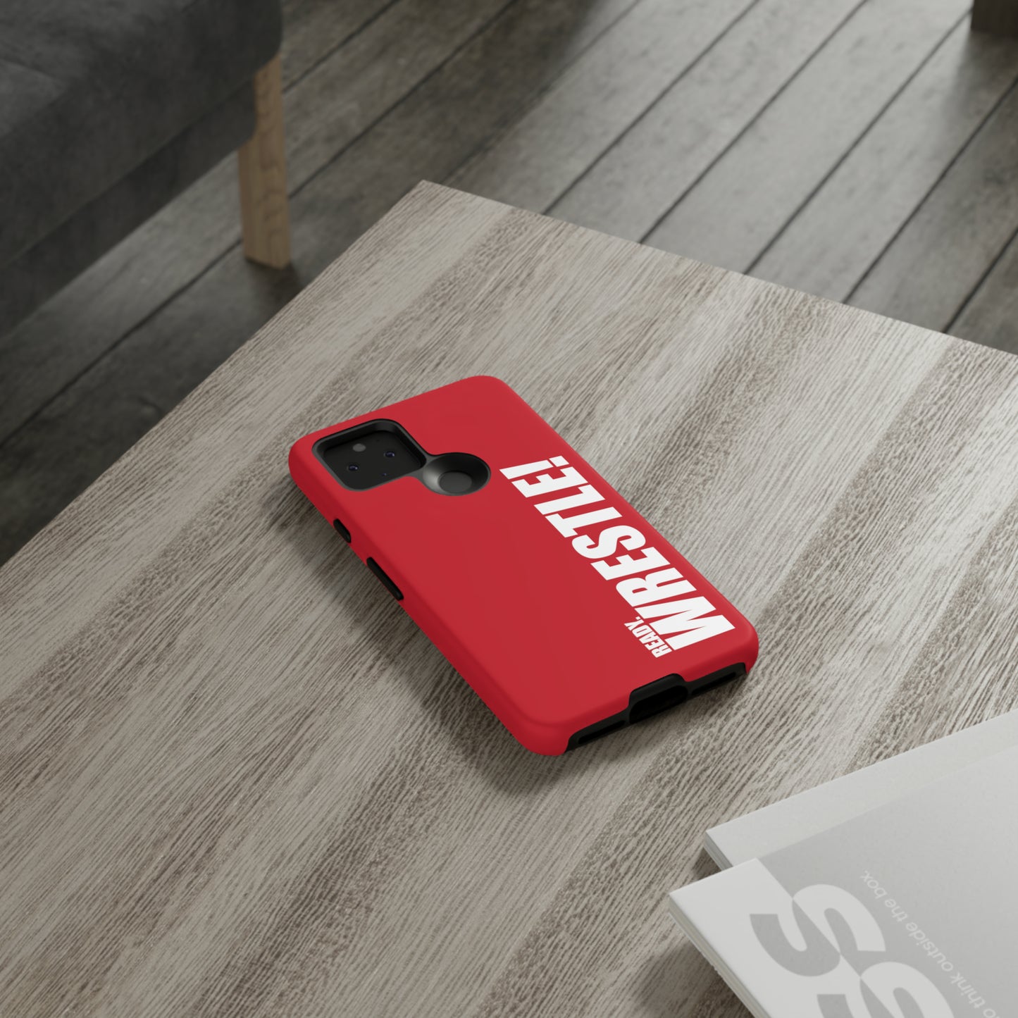 White/Red Tough Cases