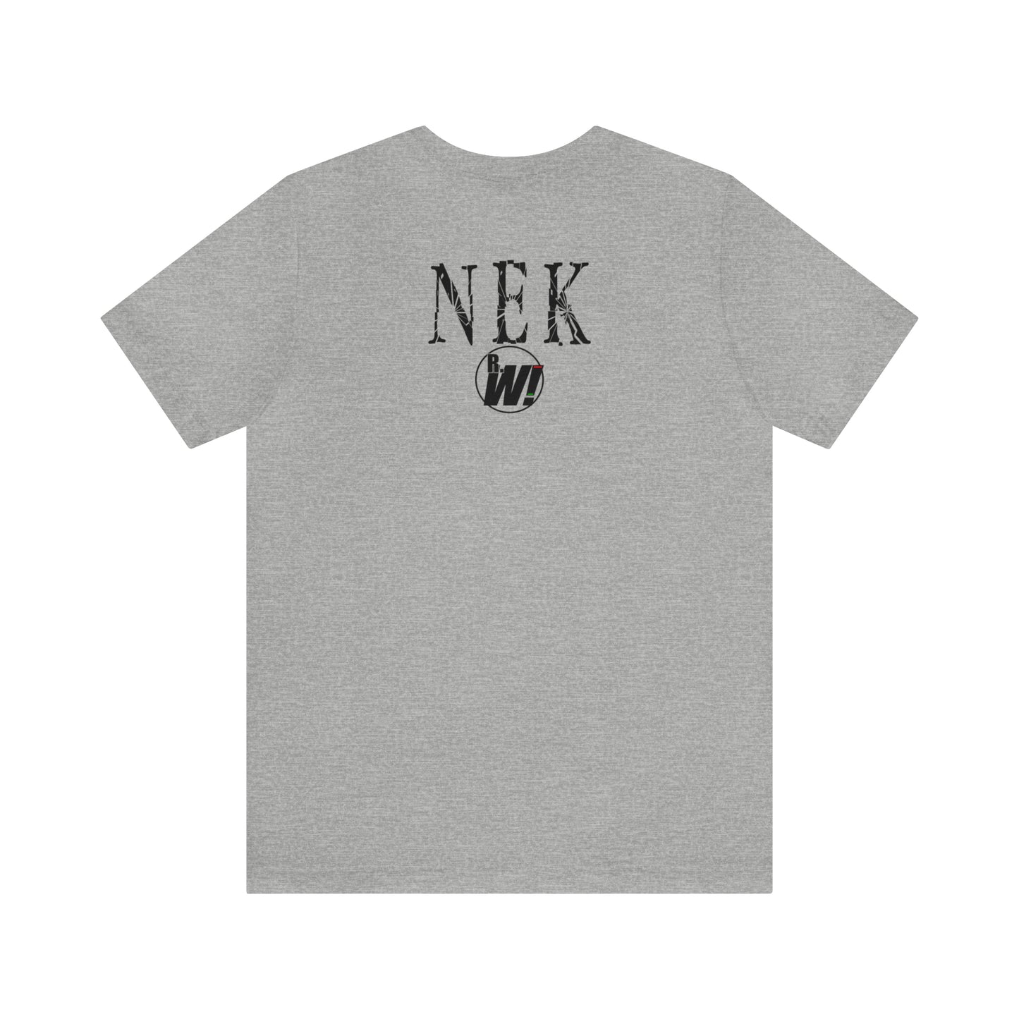 NEK Python Wrestling, Black Logo, Unisex Jersey Short Sleeve Tee