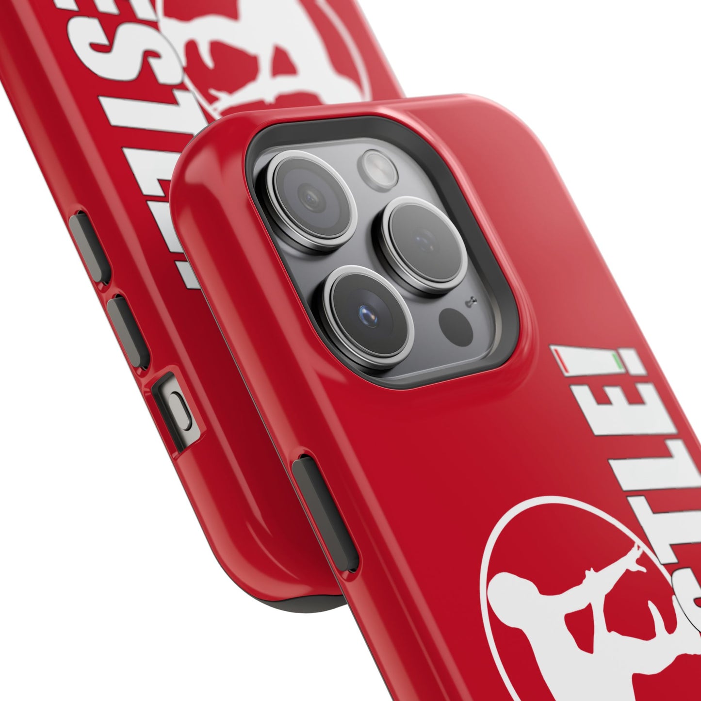 Ready. Wrestle! Red iPhone Magnetic Impact-Resistant Case