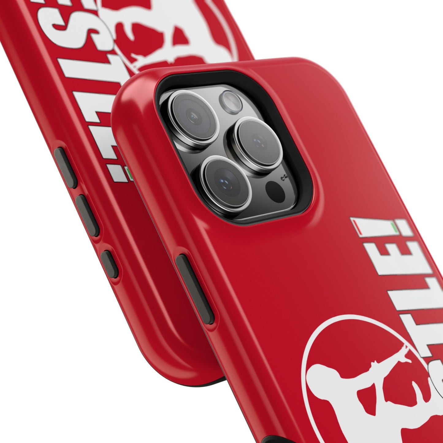 Ready. Wrestle! Red iPhone Magnetic Impact-Resistant Case