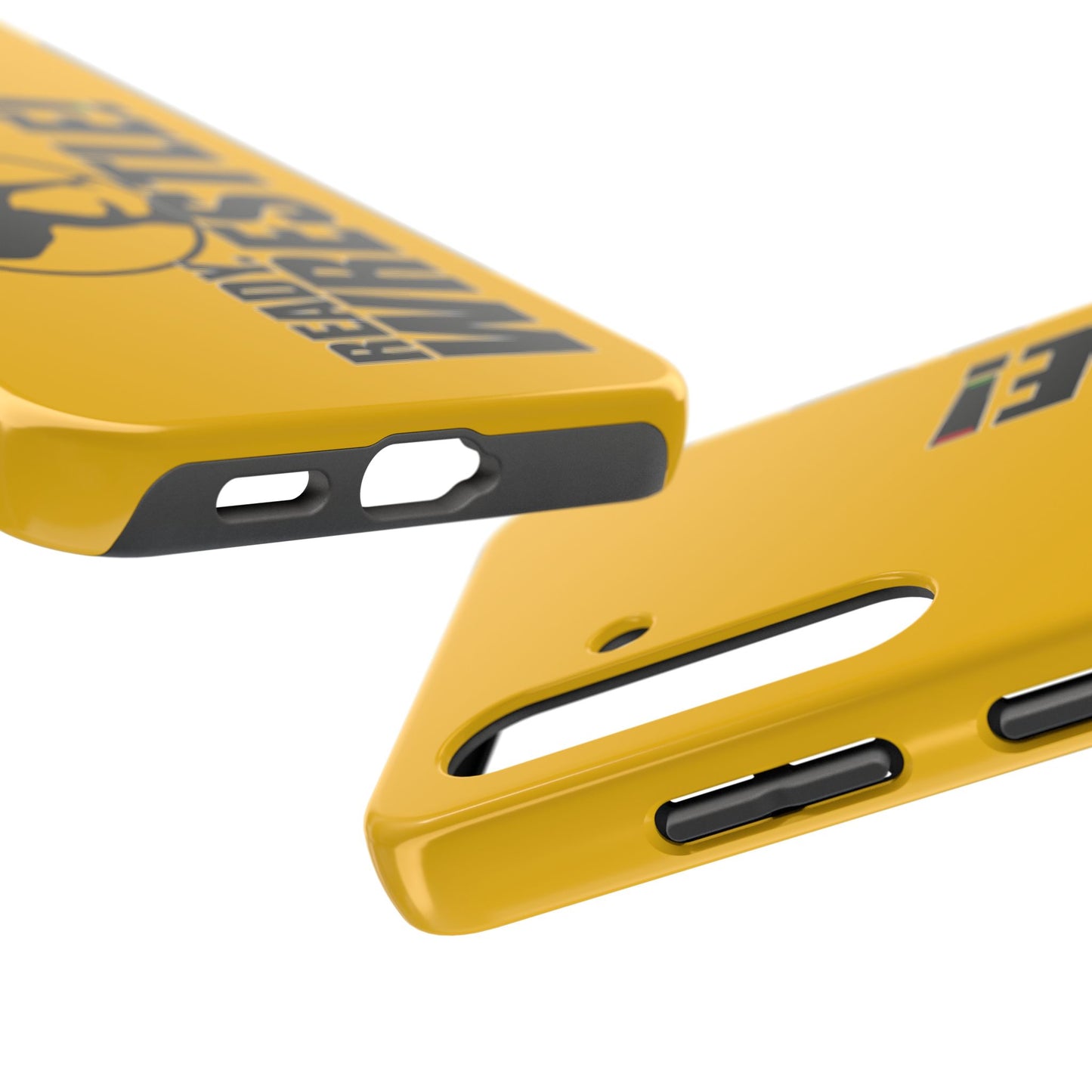 Ready. Wrestle! Yellow Galaxy Tough Phone Case