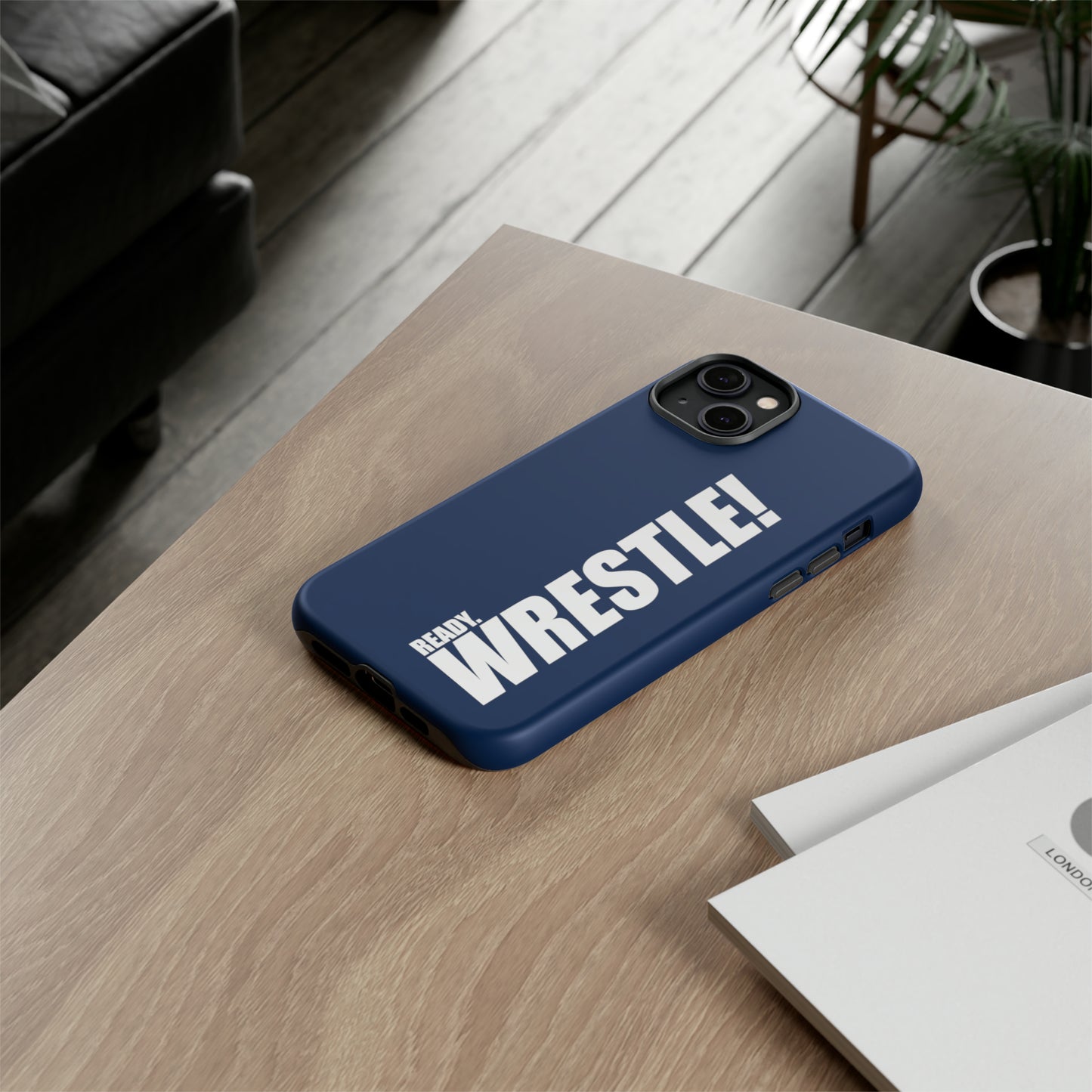 White/Navy Tough Cases