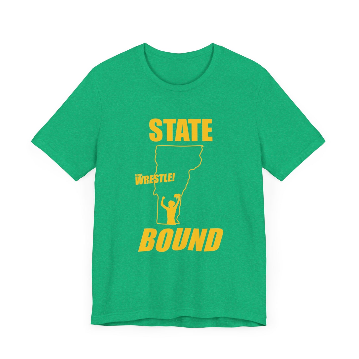 Vermont State Bound!, Unisex Jersey Short Sleeve Tee