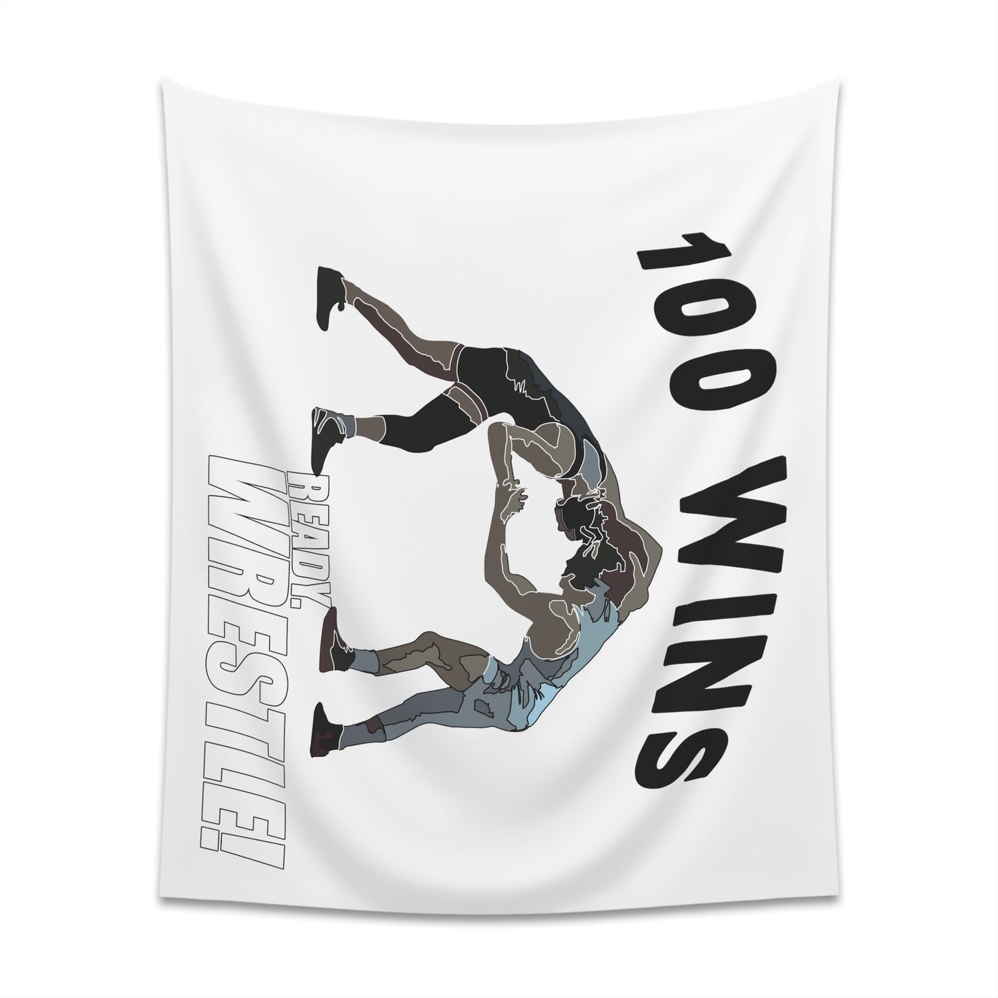 100 Wins! Printed Wall Tapestry