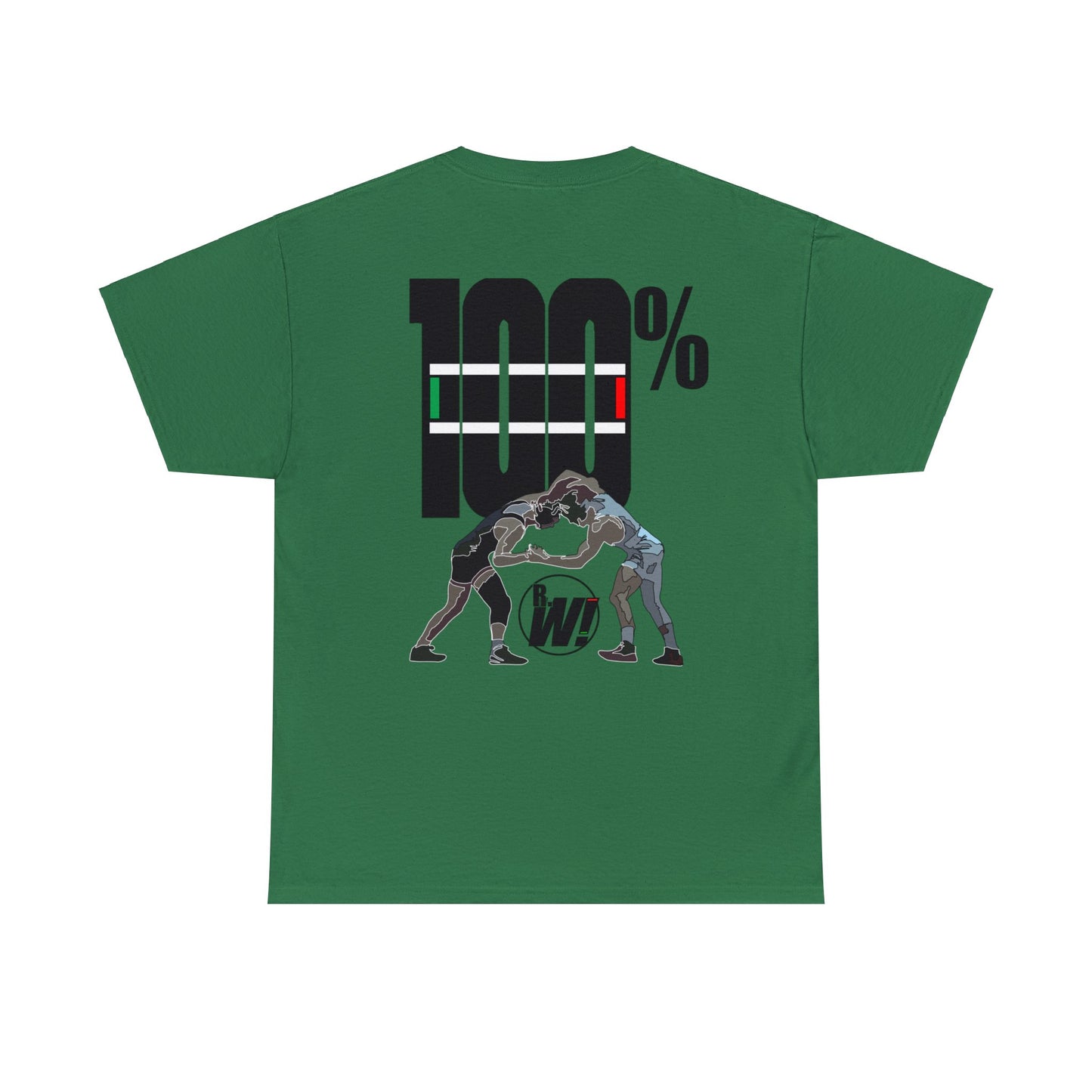 Bro. 100%! Unisex Heavy Cotton Tee, Gildan 5000