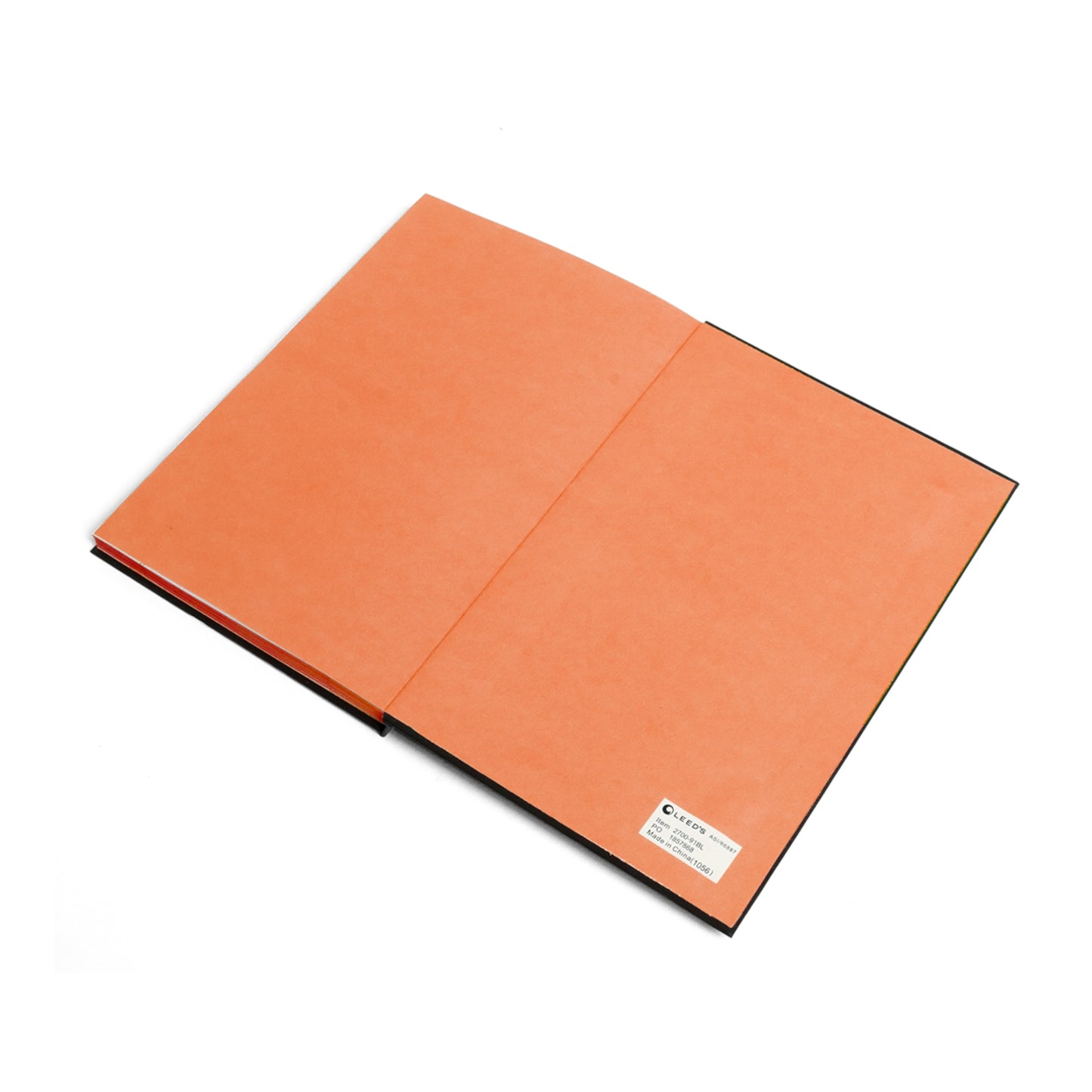 New York State Bound, Color Contrast Notebook - Ruled, Gold Logo