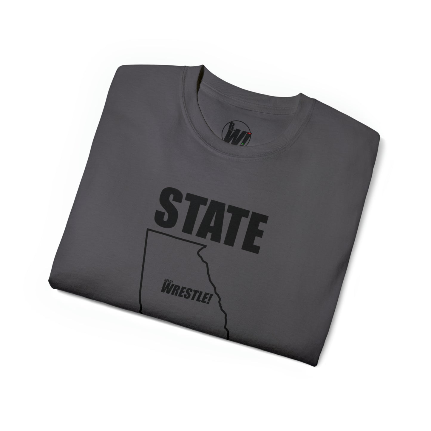 Georgia State Bound, Unisex Ultra Cotton Tee, Black Logo