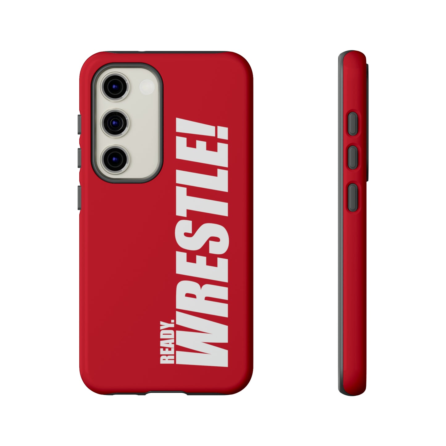 White/Red Tough Cases