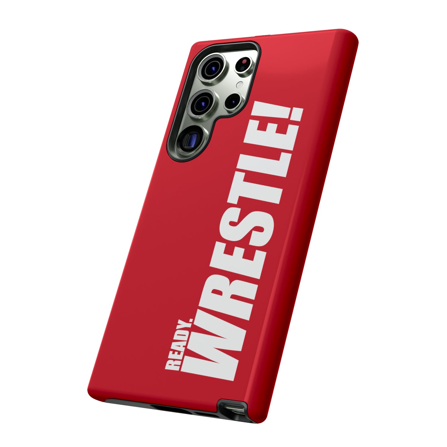 White/Red Tough Cases