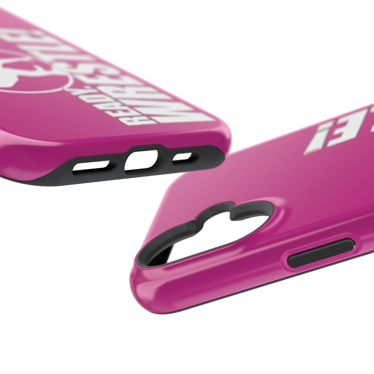 Ready. Wrestle! Pink iPhone Magnetic Impact-Resistant Case