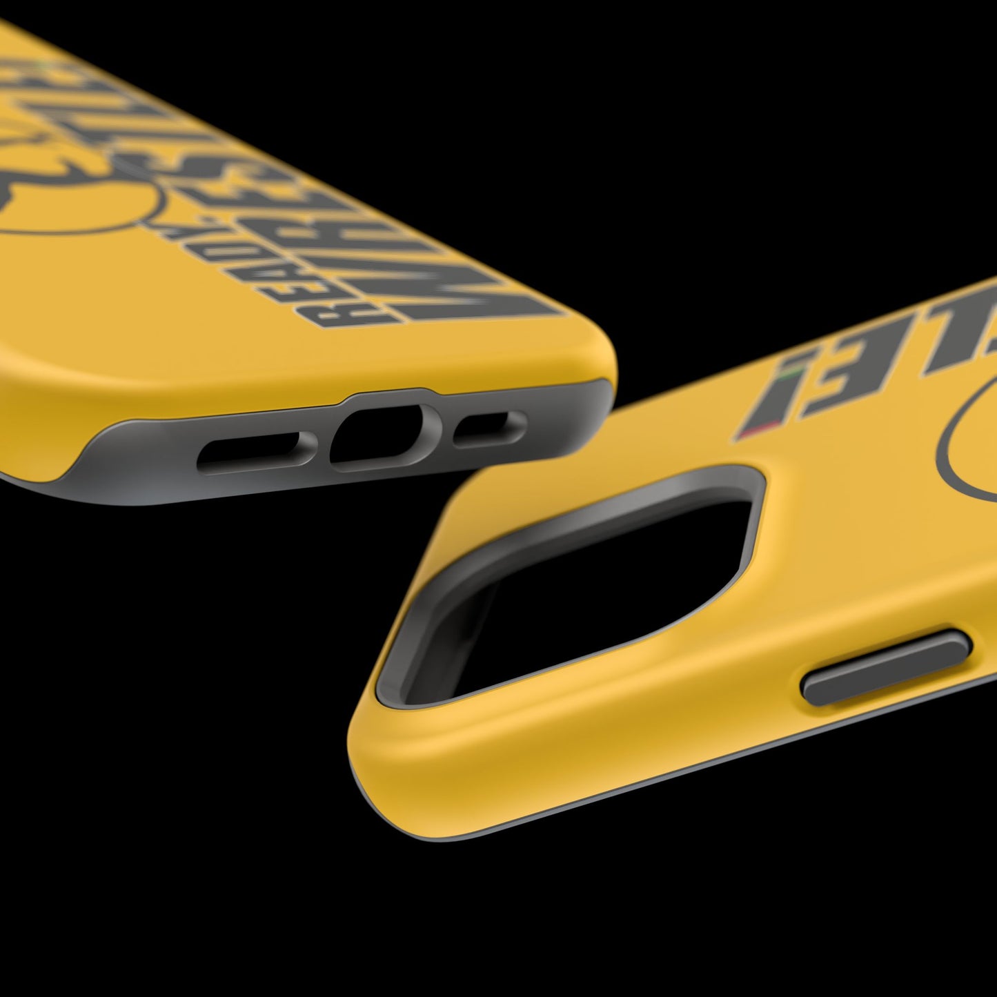 Ready. Wrestle! Yellow iPhone Magnetic Impact-Resistant Case
