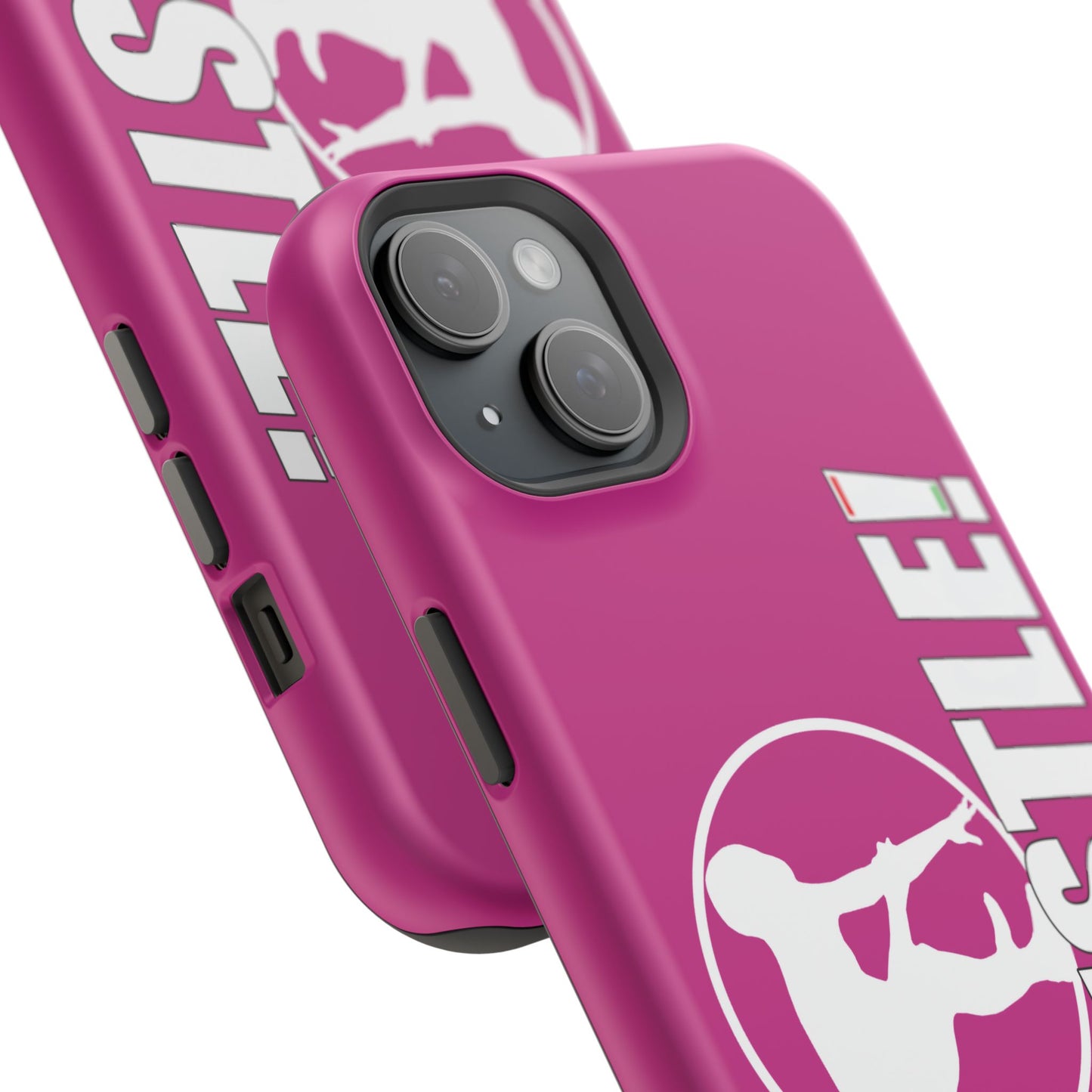 Ready. Wrestle! Pink iPhone Magnetic Impact-Resistant Case