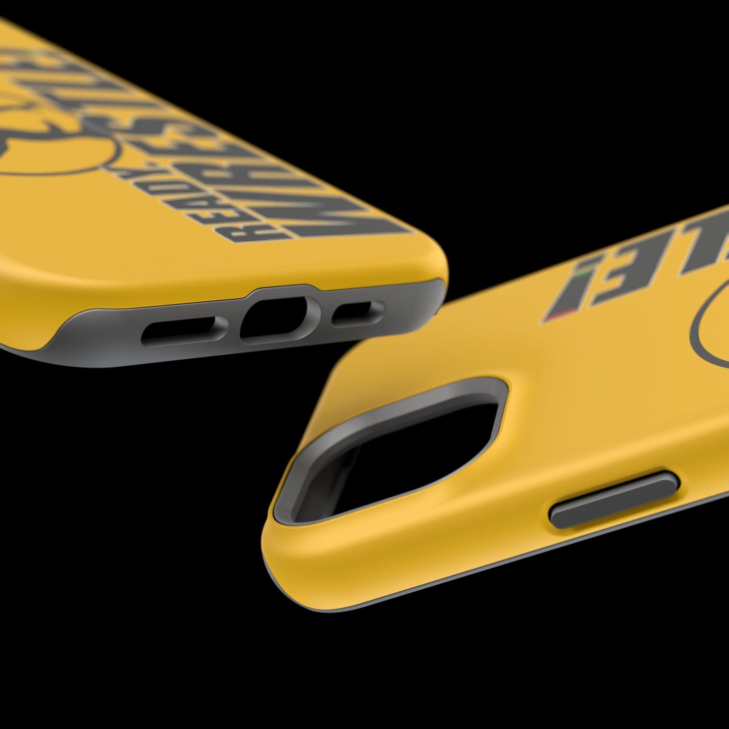 Ready. Wrestle! Yellow iPhone Magnetic Impact-Resistant Case