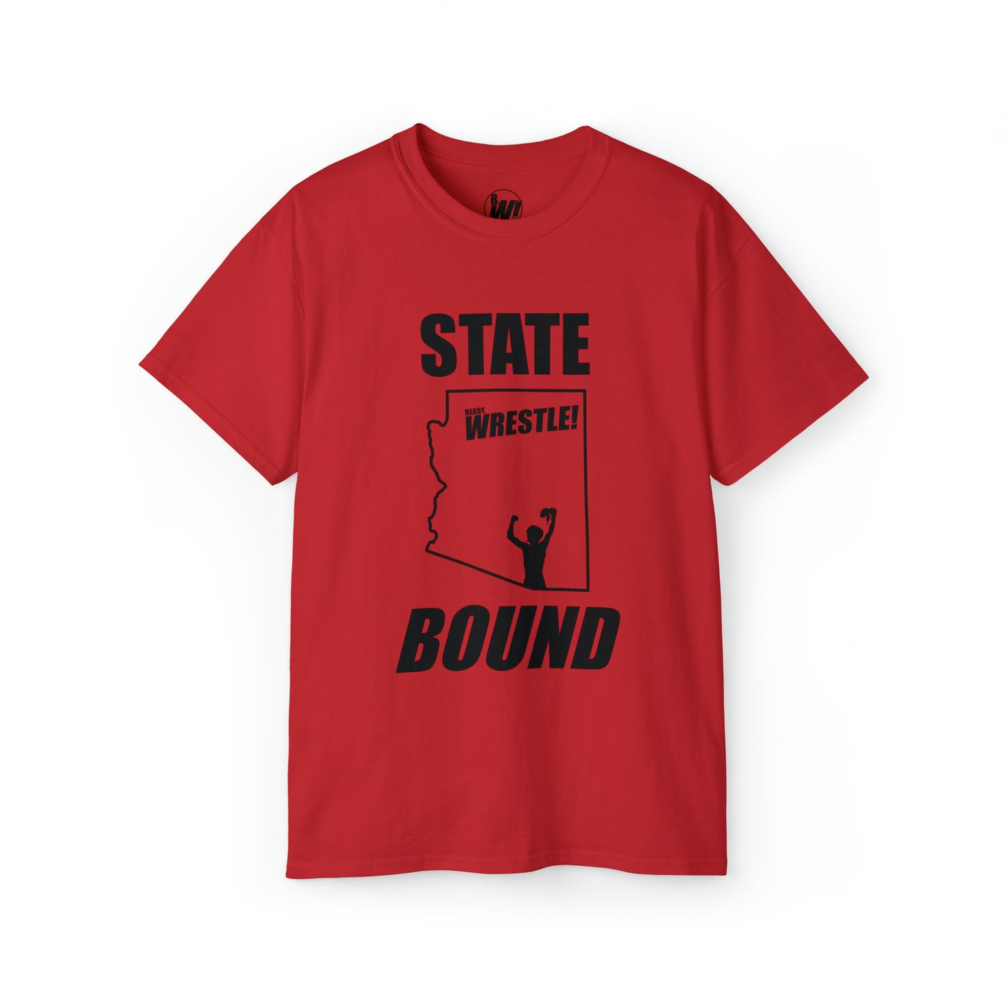 Arizona State Bound, Unisex Ultra Cotton Tee, Black Logo