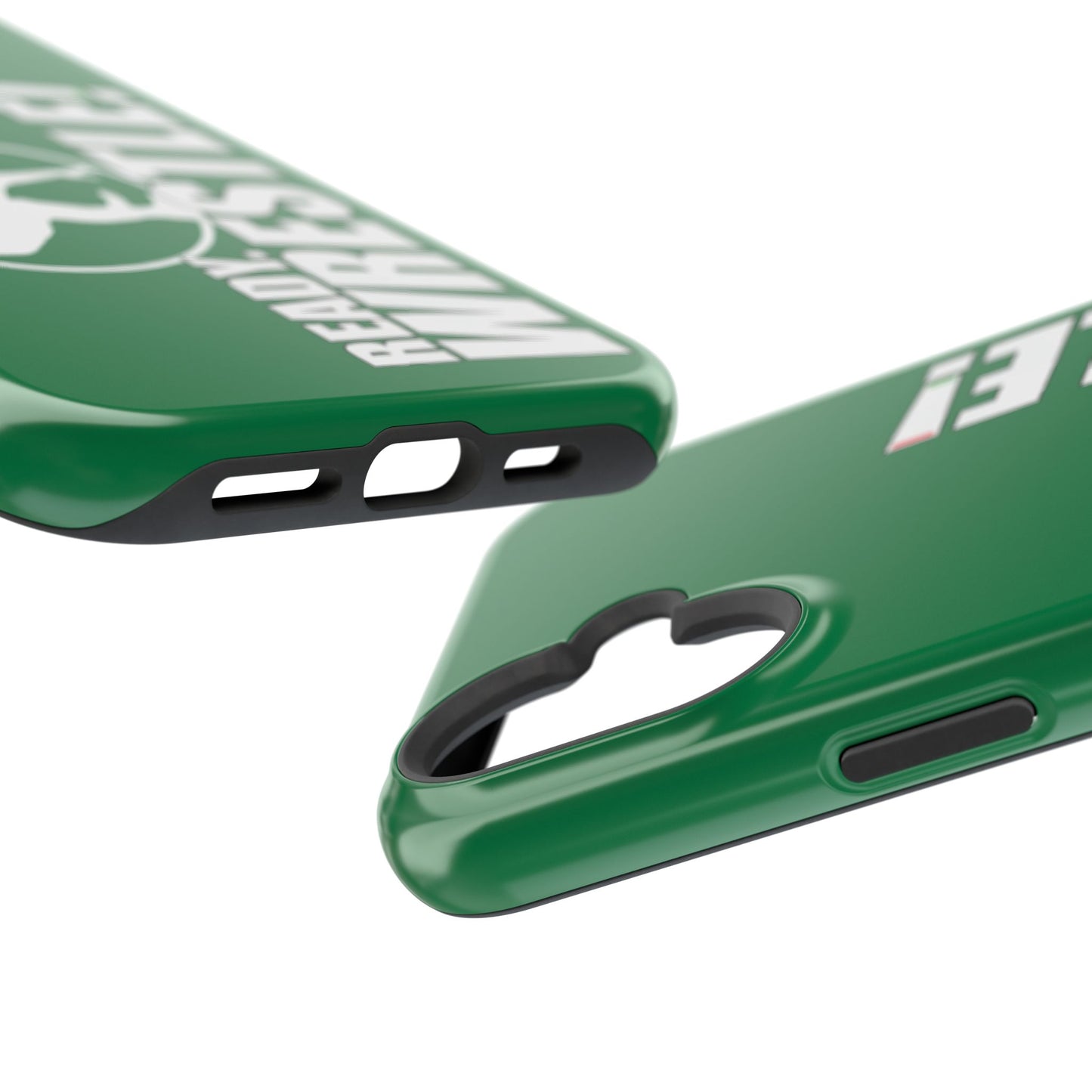 Ready. Wrestle! Green iPhone Magnetic Impact-Resistant Case