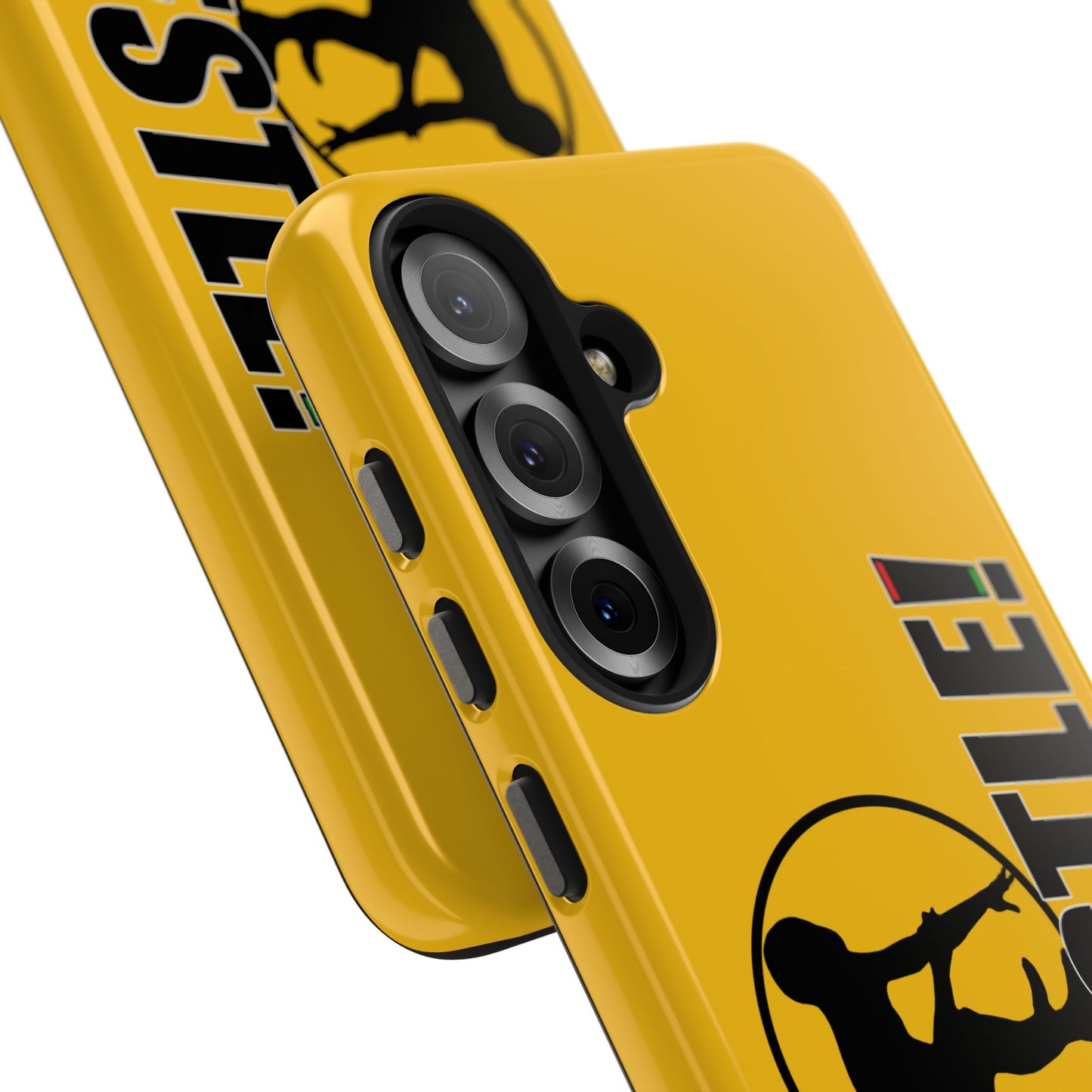 Ready. Wrestle! Yellow Galaxy Tough Phone Case