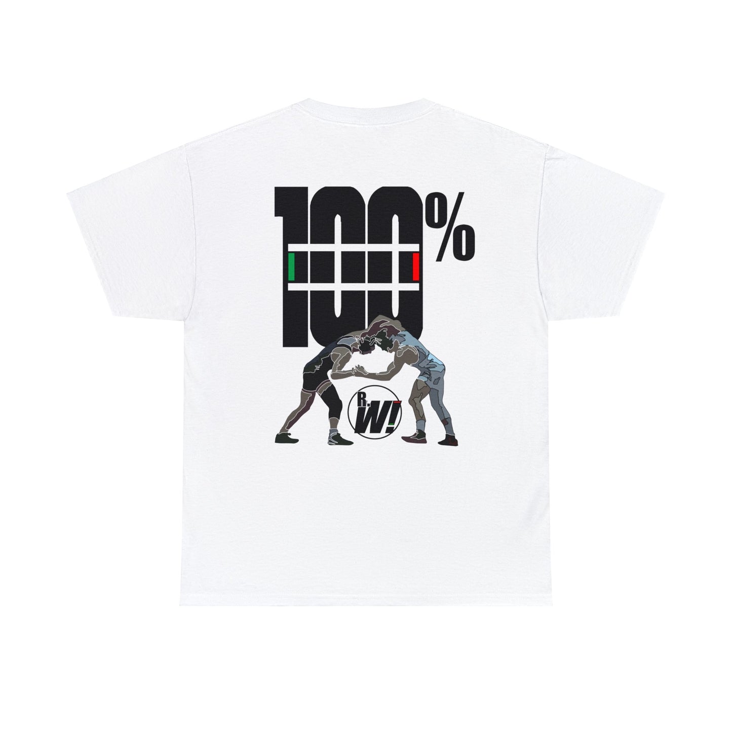 Bro. 100%! Unisex Heavy Cotton Tee, Gildan 5000