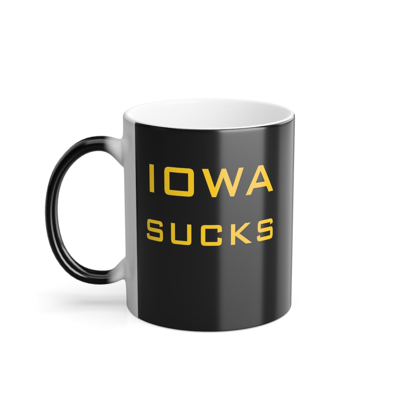 Iowa Sucks, Color Morphing Mug, 11oz