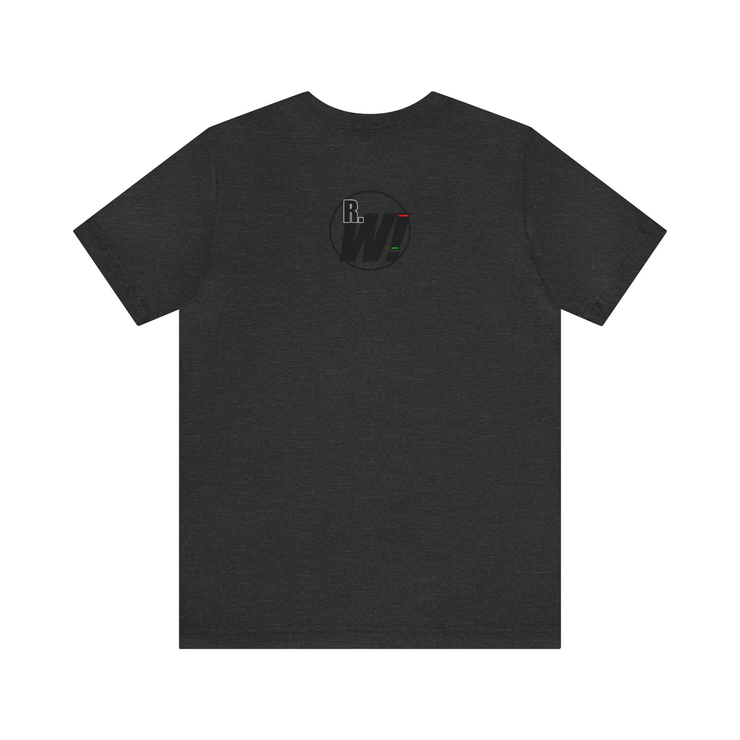 Ready. Wrestle! Black Logo w/Red Silhouettes, Unisex Heavy Cotton Tee Bella+Canvas