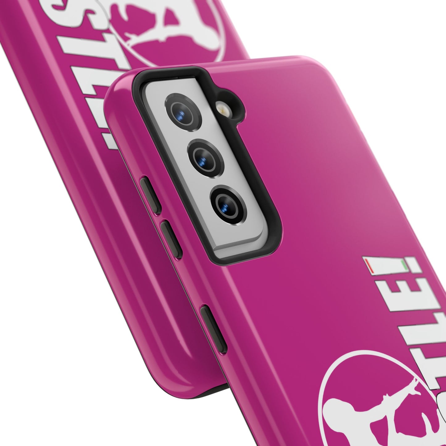 Ready. Wrestle! Pink Galaxy Tough Phone Case